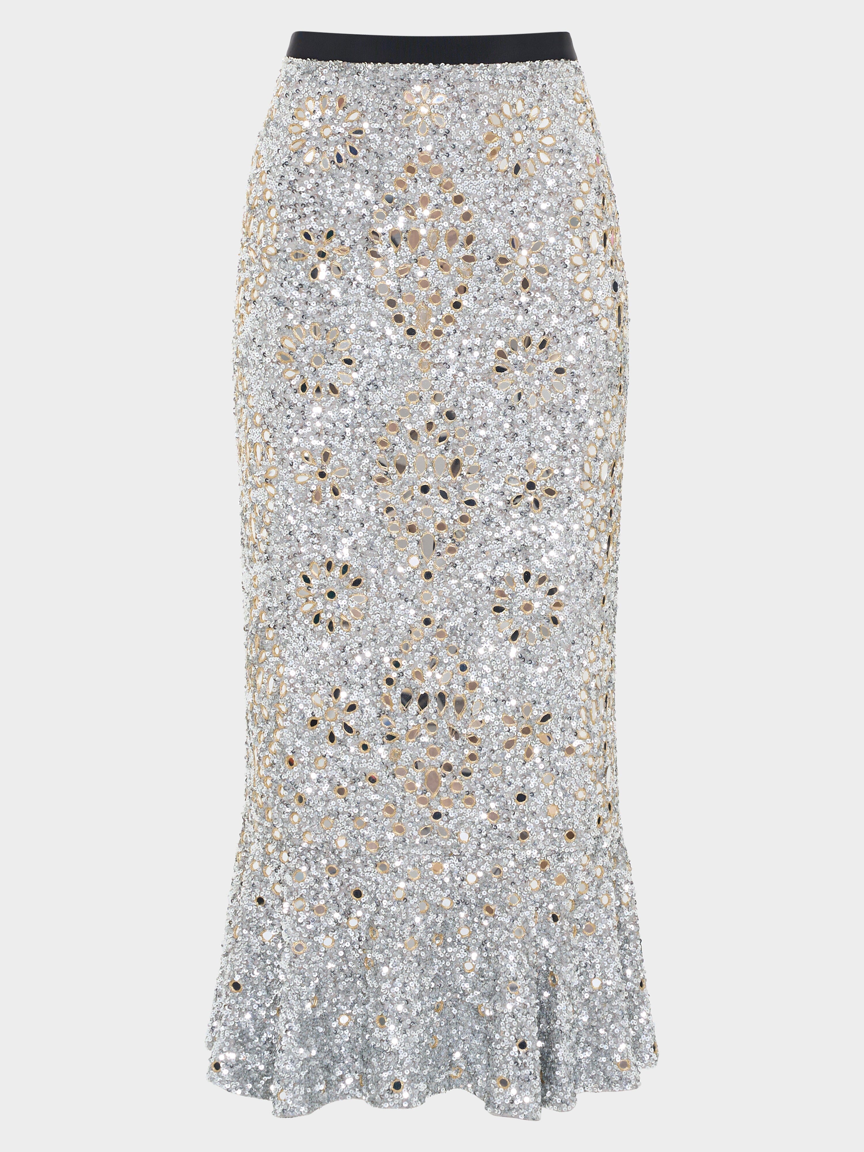 saloni aidan sequin dress Saloni Aidan Sequin Dress gold