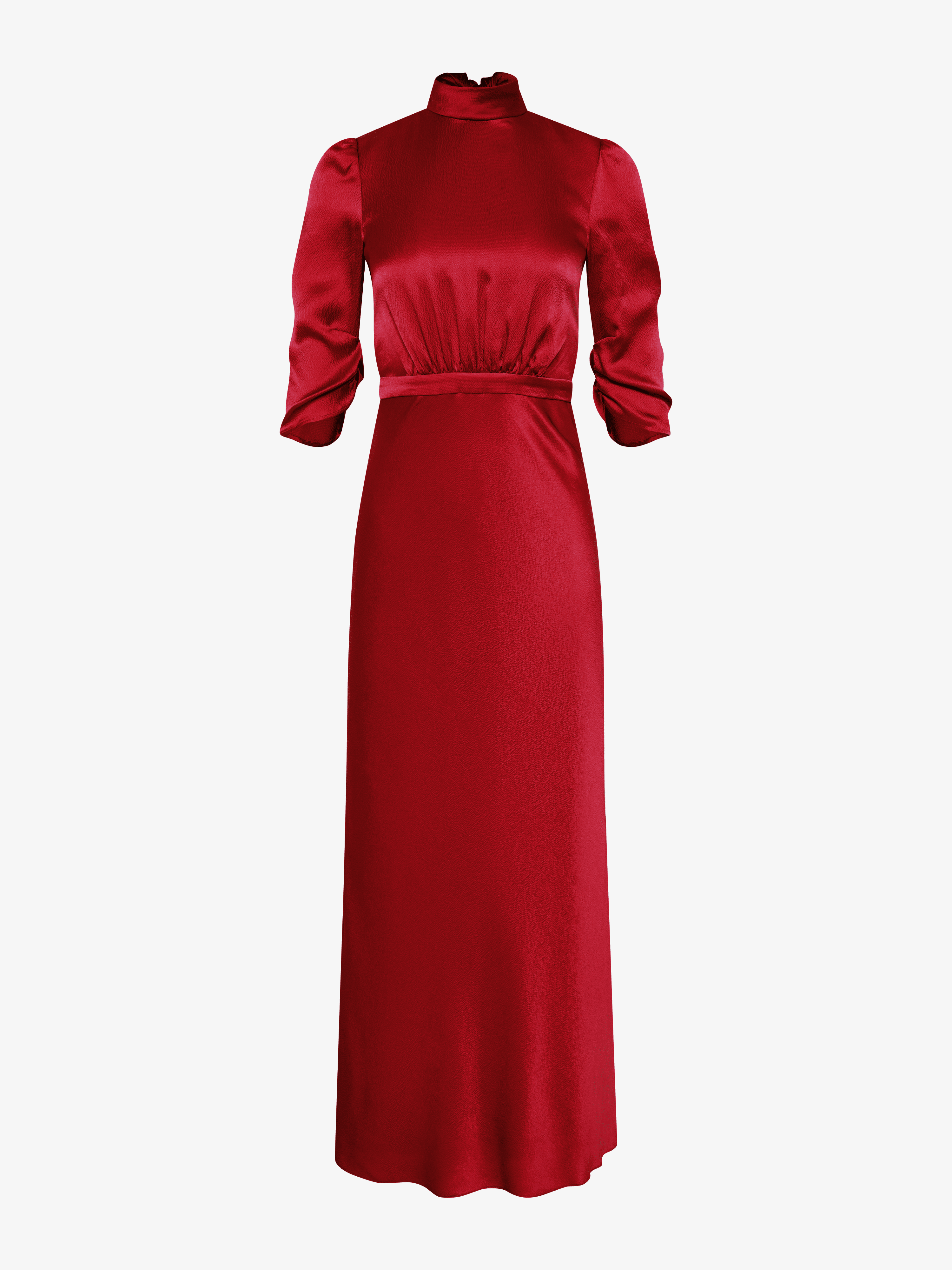 Adele dress in Garnet Red SALONI Adele dress in Garnet Red SALONI