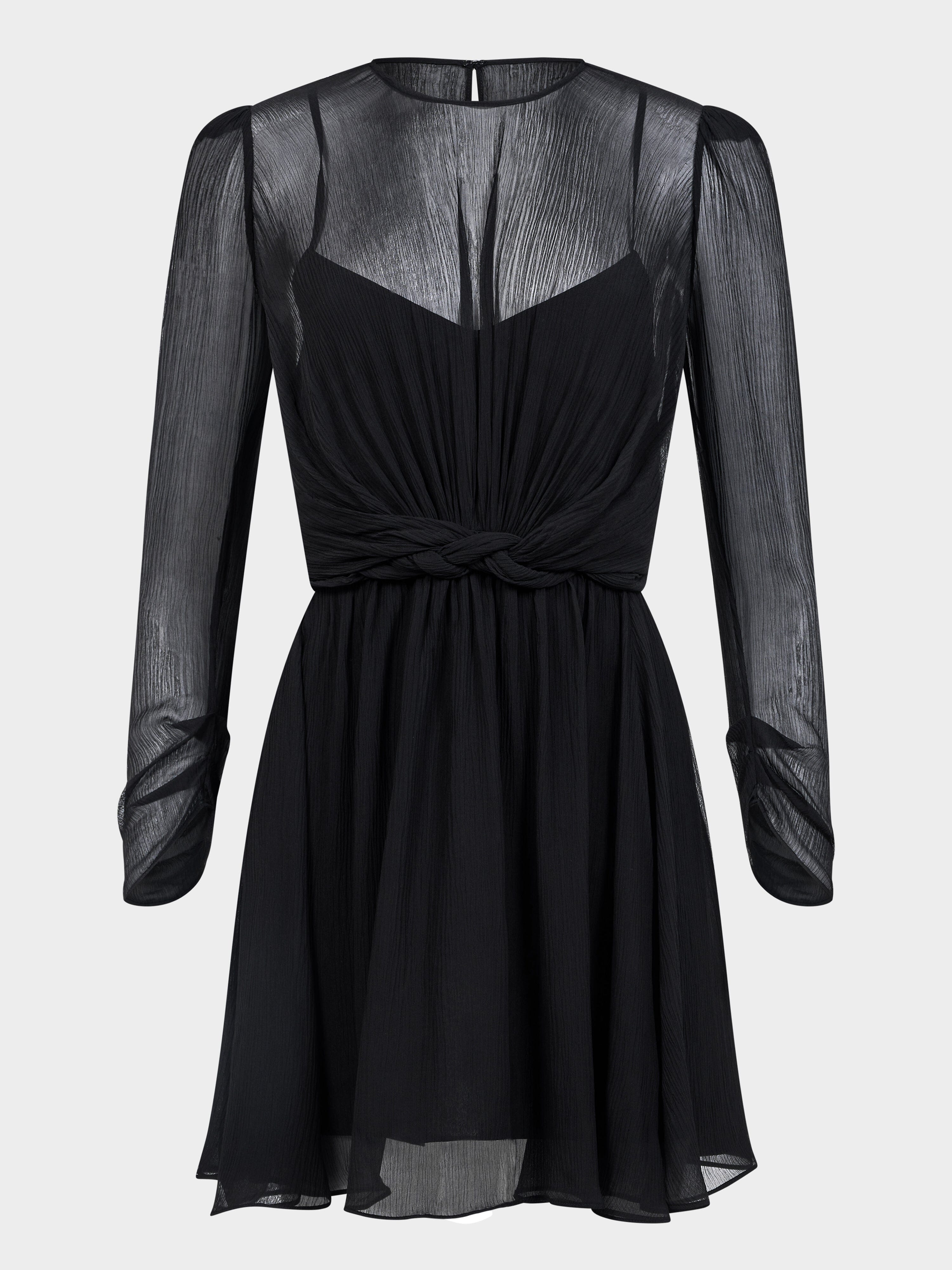Blythe B Mini Dress in Black SALONI Blythe B Mini Dress in Black SALONI