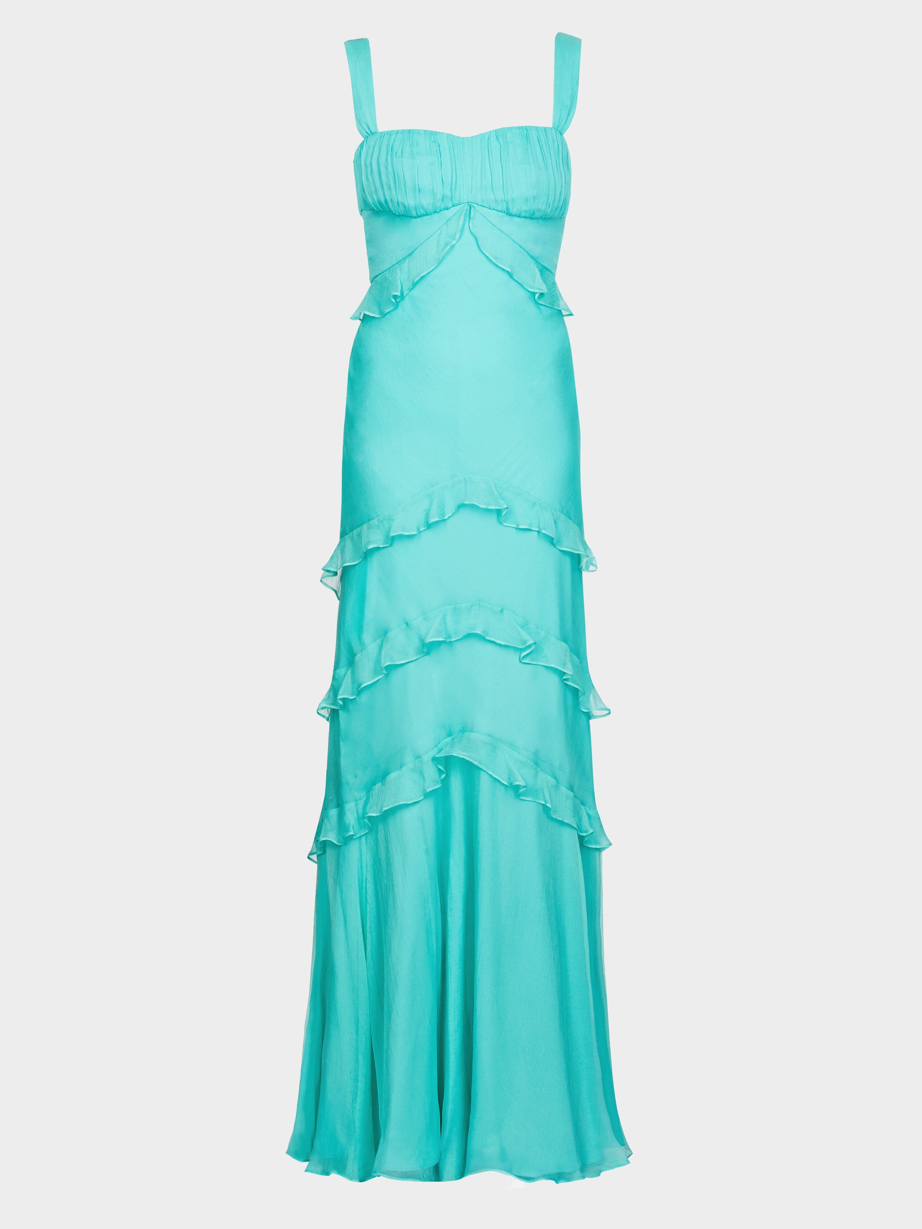 SALONI London - Chandra Dress in Mint SALONI London - Chandra Dress in Mint