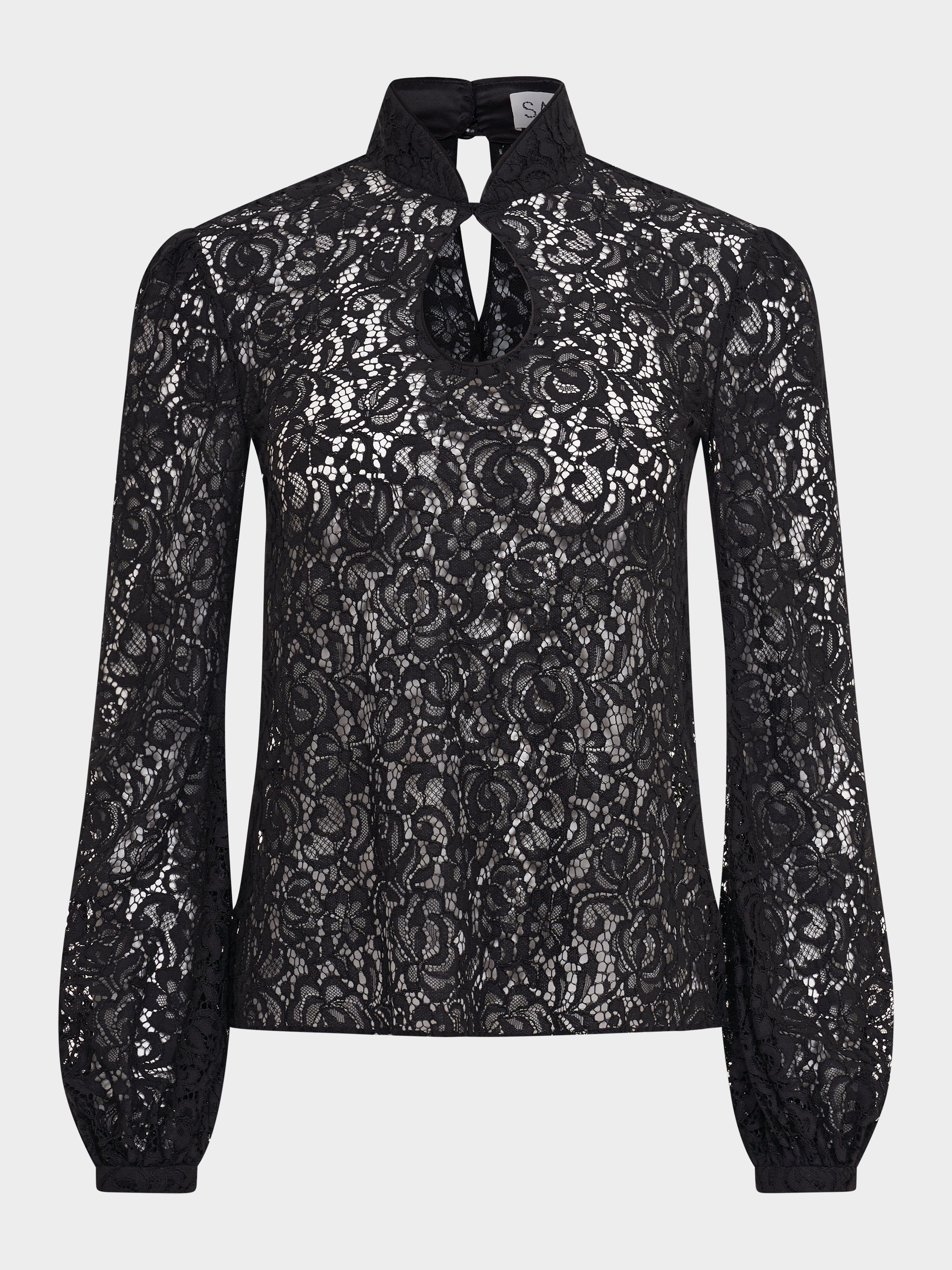 Domino Top in Black – SALONI