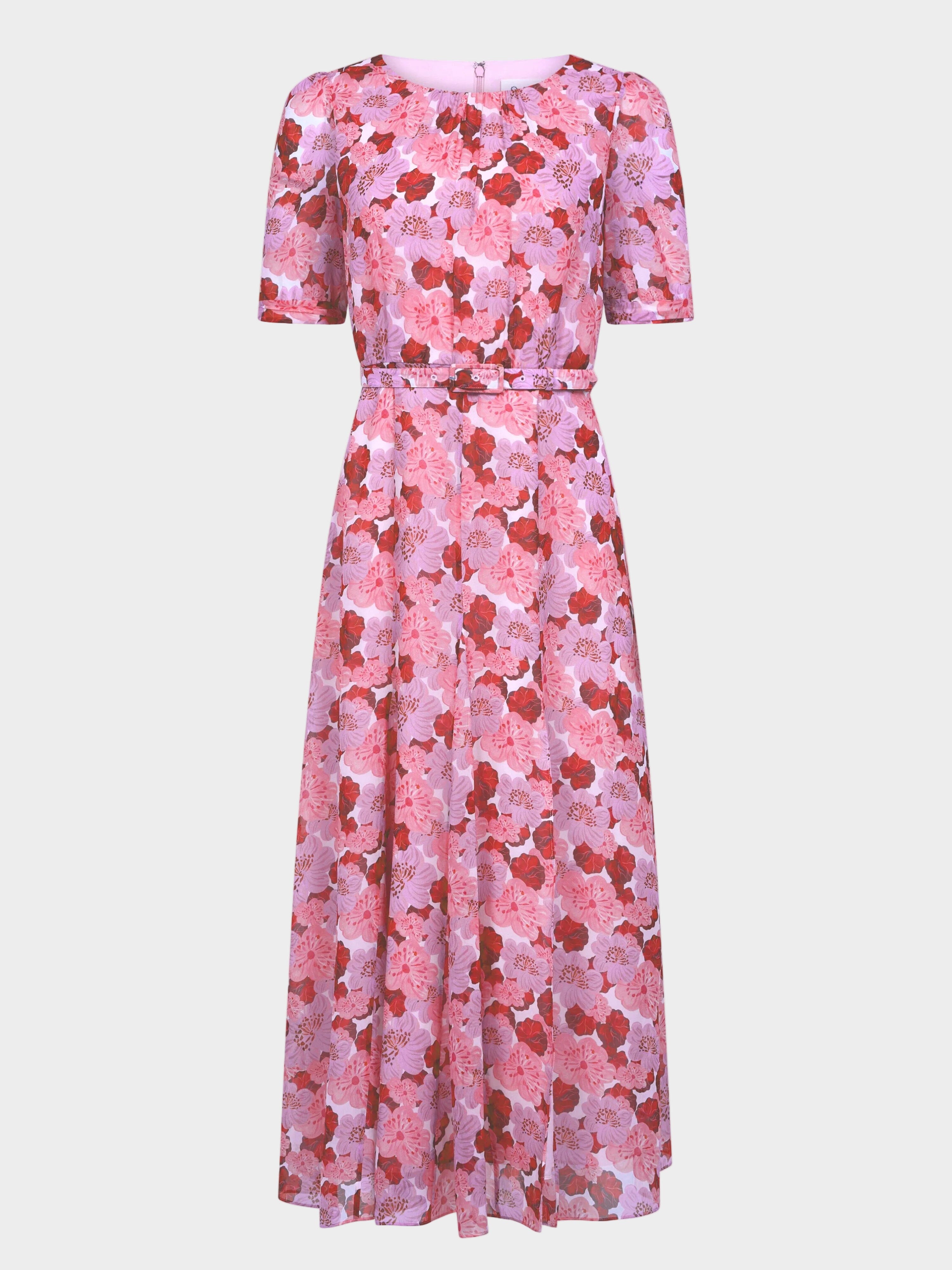Jasmina Dress in Windflower Rose