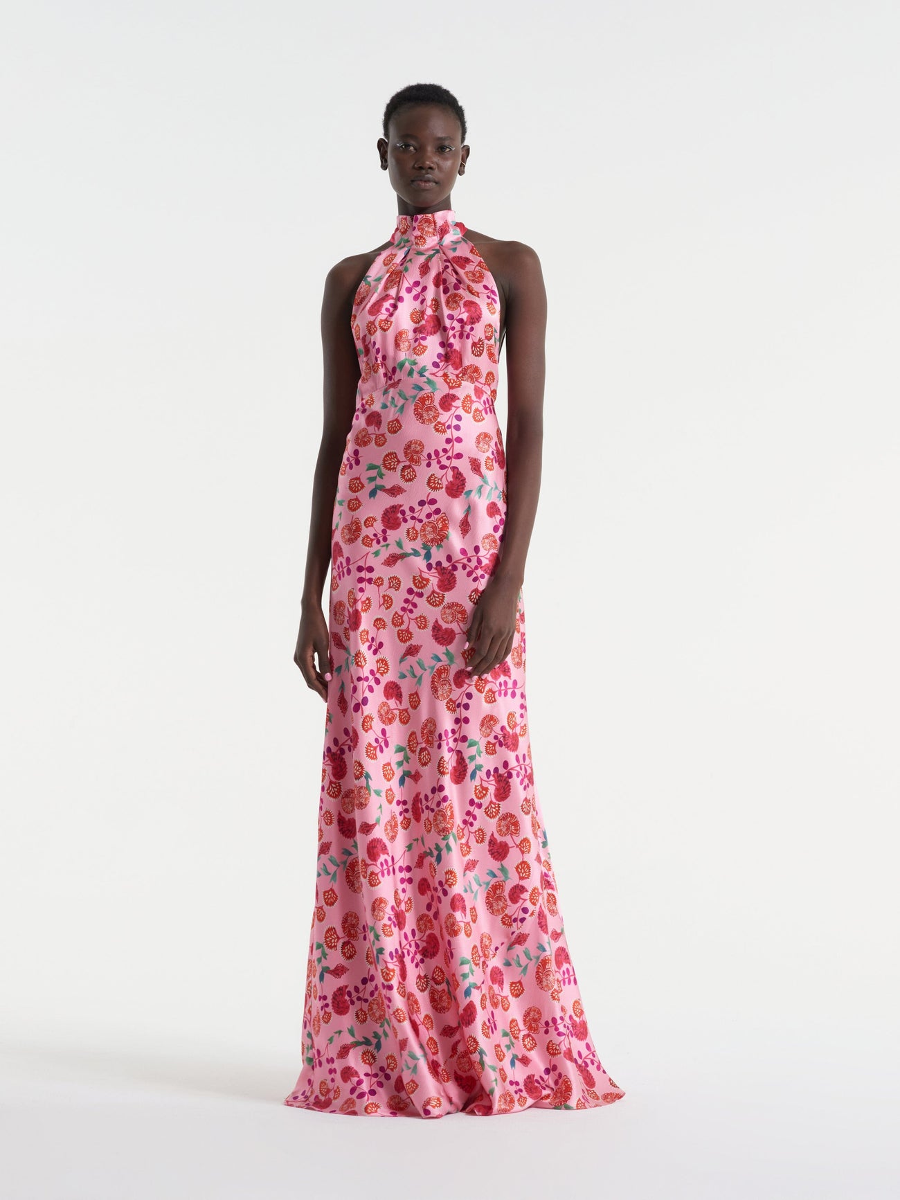 Load image into Gallery viewer, Michelle Dress in Ammonite Rose