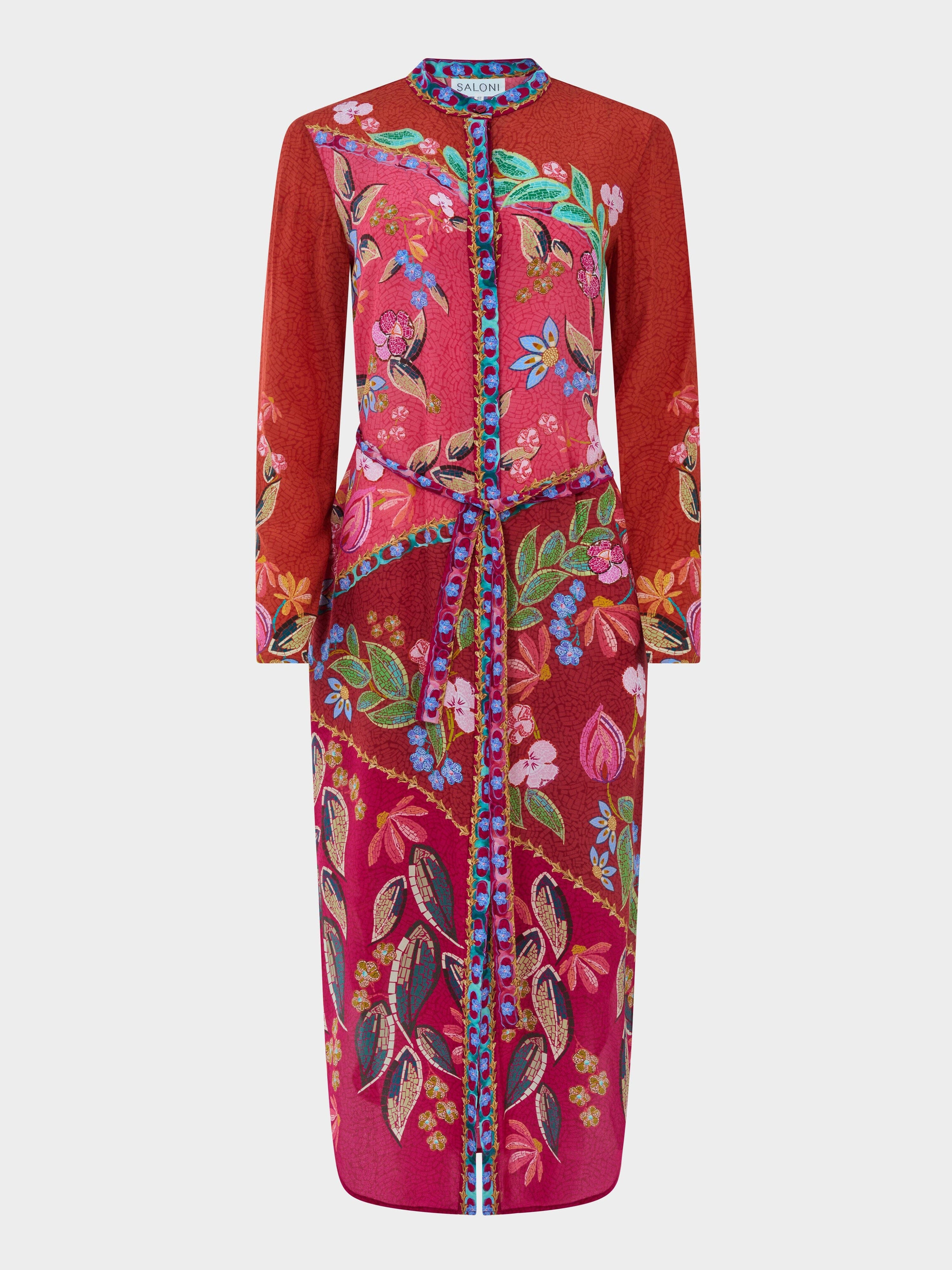 Molly D Dress in Terrazzo Spice – SALONI