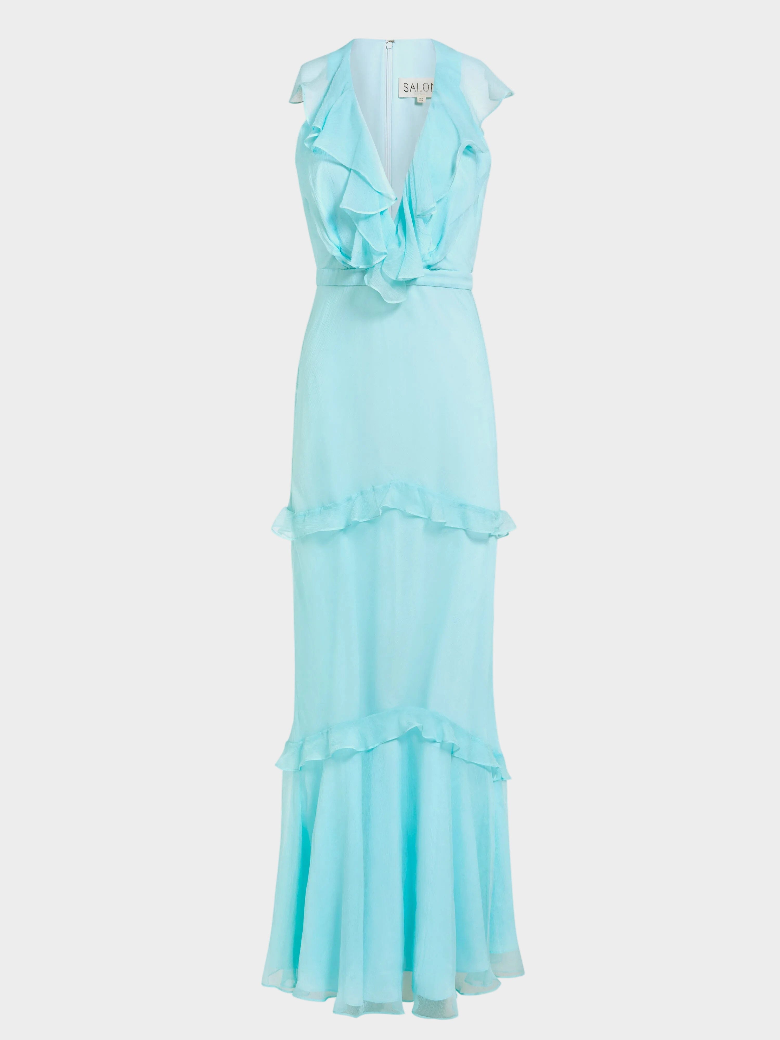glacier bridesmaid dresses Intimate Mountain Wedding at Glacier National Park Ruffled