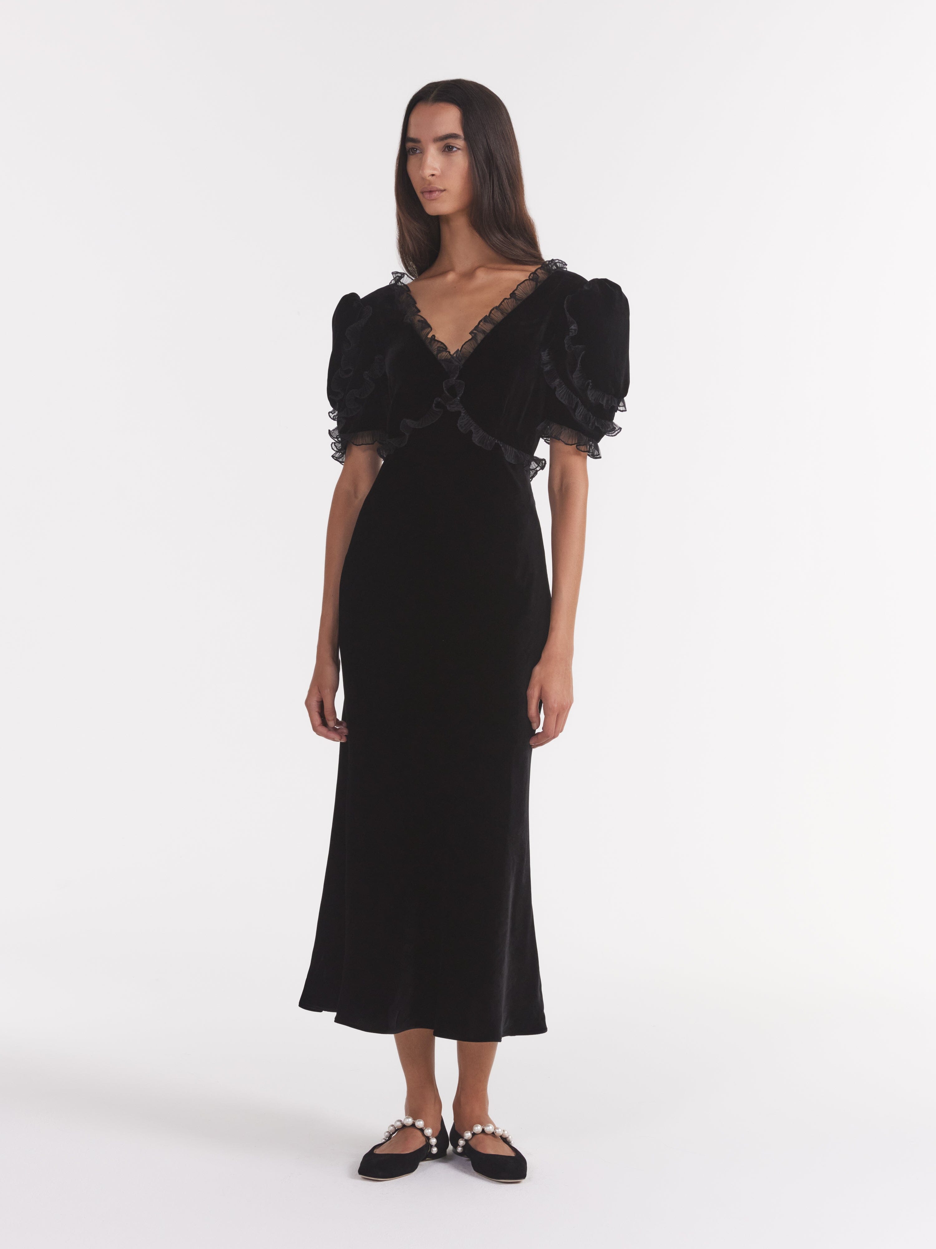 Anais Dress in Black