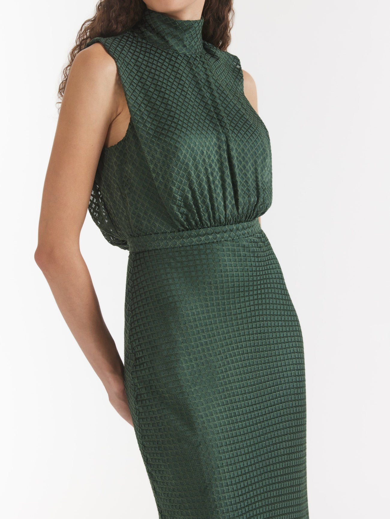 Load image into Gallery viewer, Fleur Dress in Emerald