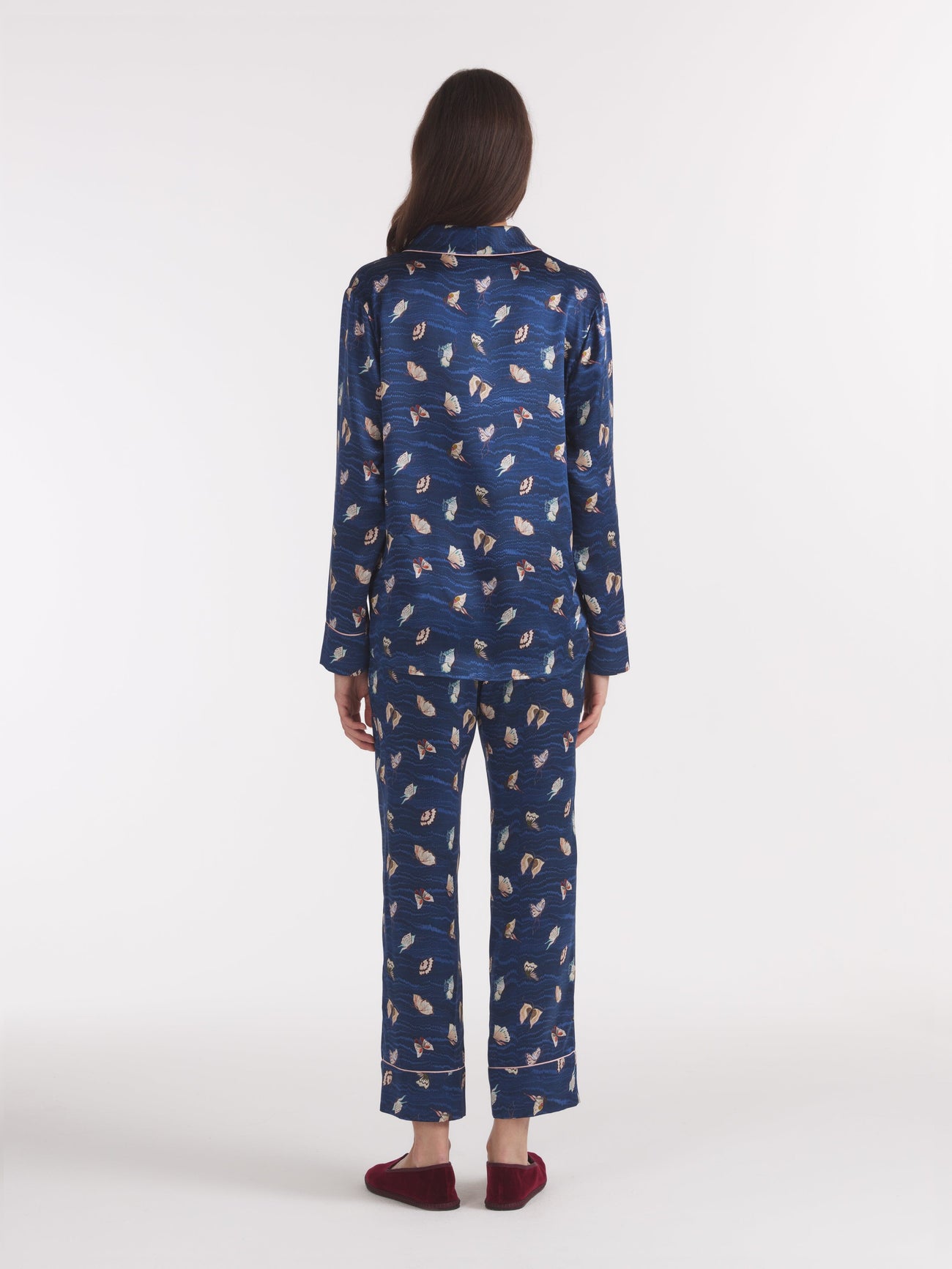 Load image into Gallery viewer, Women&#39;s Lounge PJ Set in Butterfly House