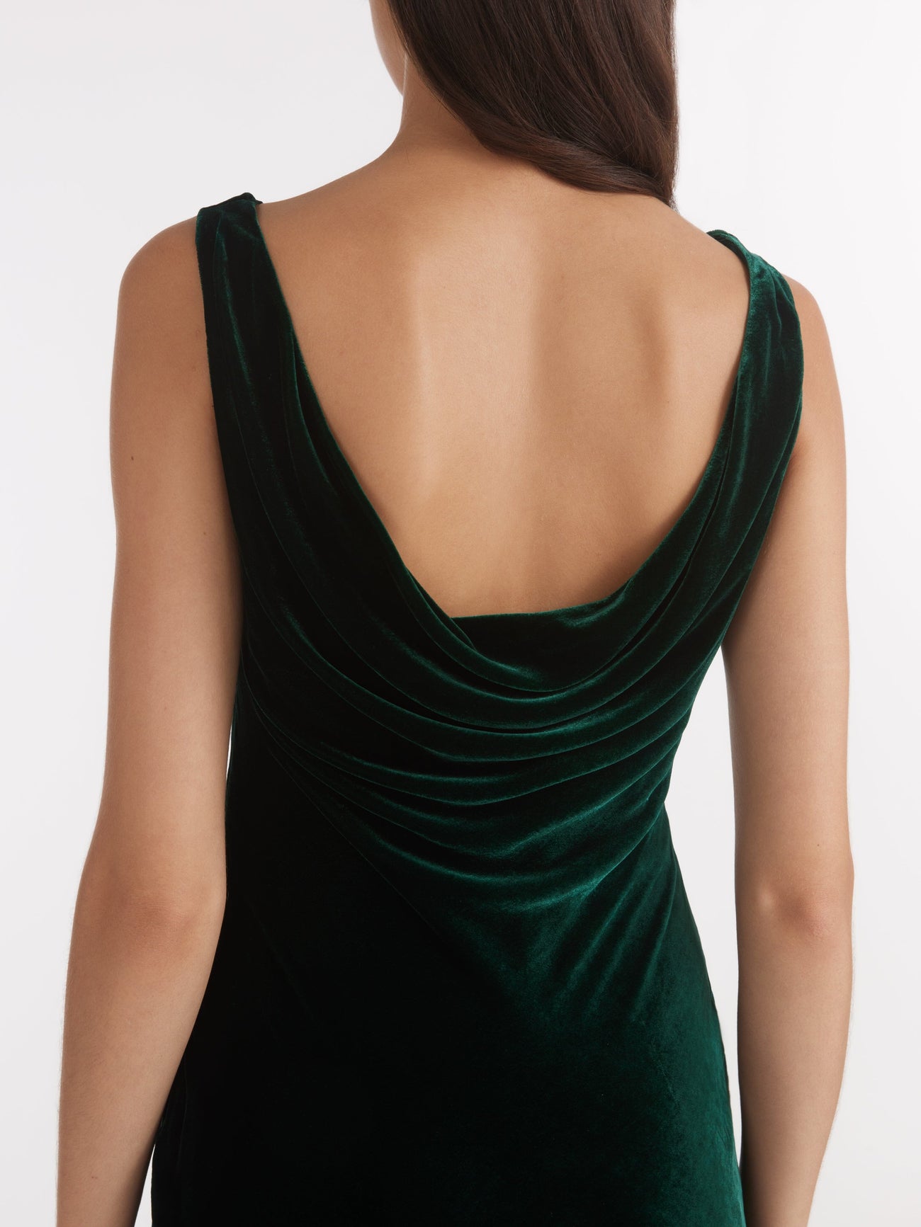 Load image into Gallery viewer, Asher Long Dress in Racing Green