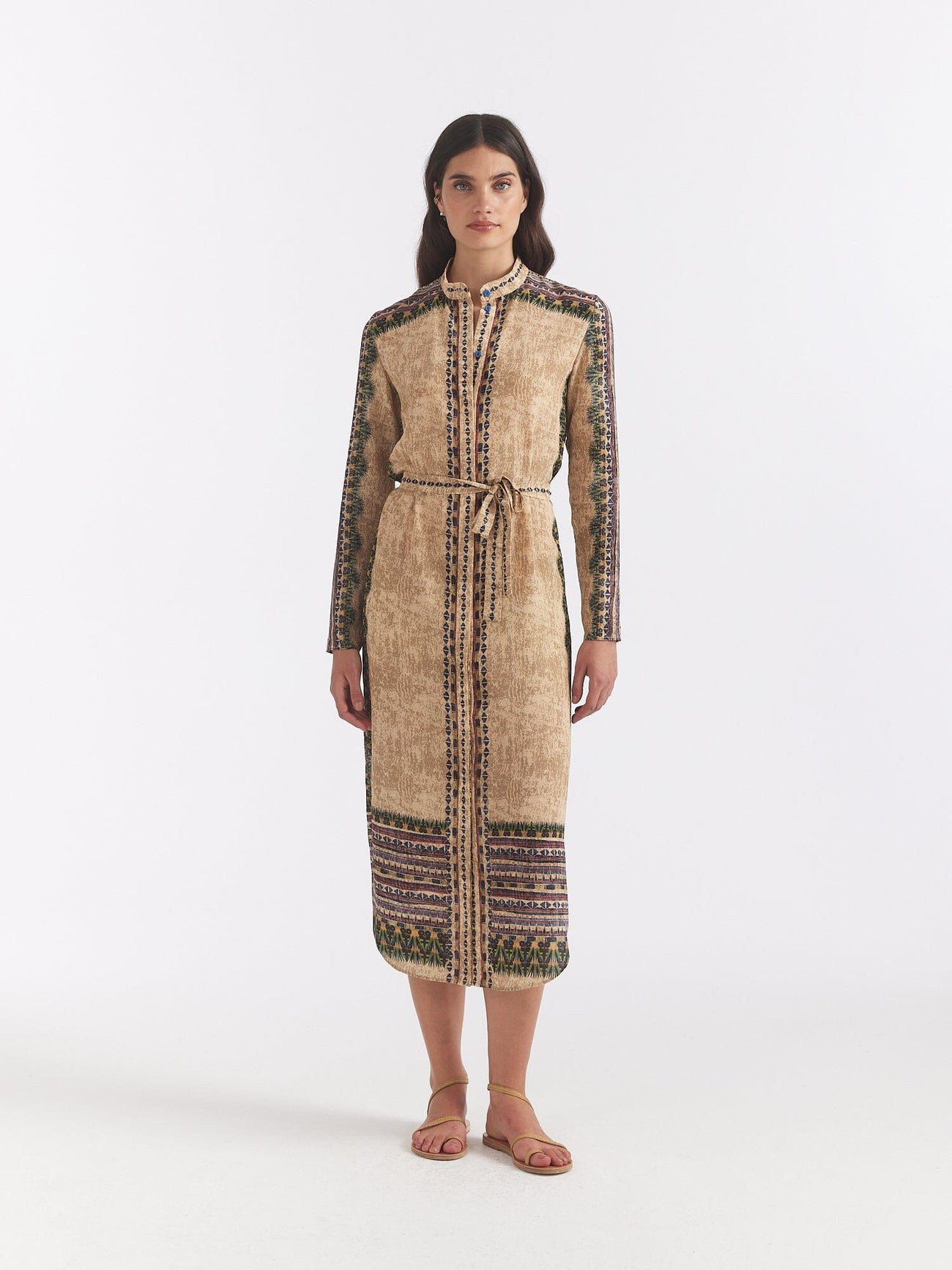 Load image into Gallery viewer, Molly D Dress in Mandisa Stripe