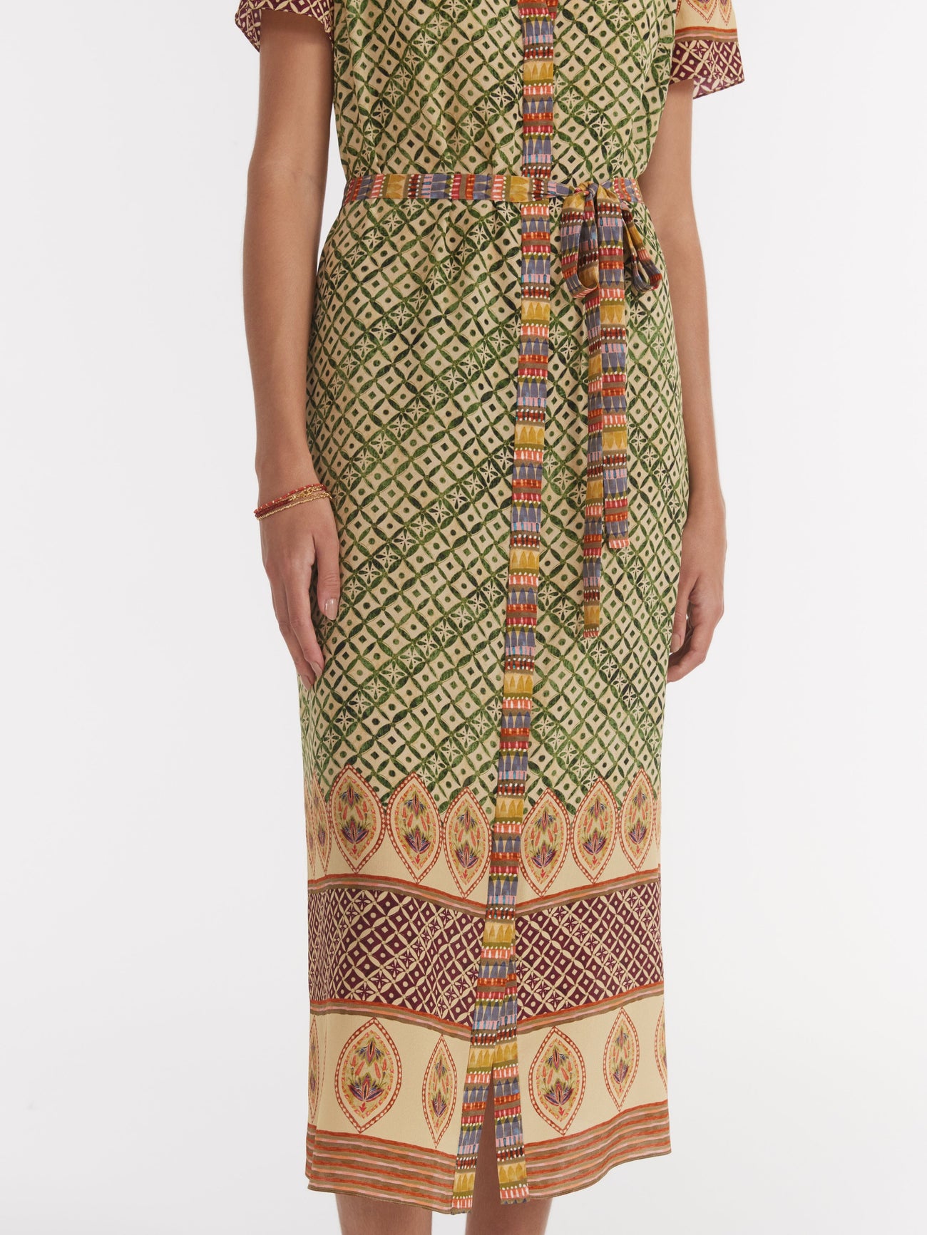Load image into Gallery viewer, Vicki Dress in Myrtle Mosaic