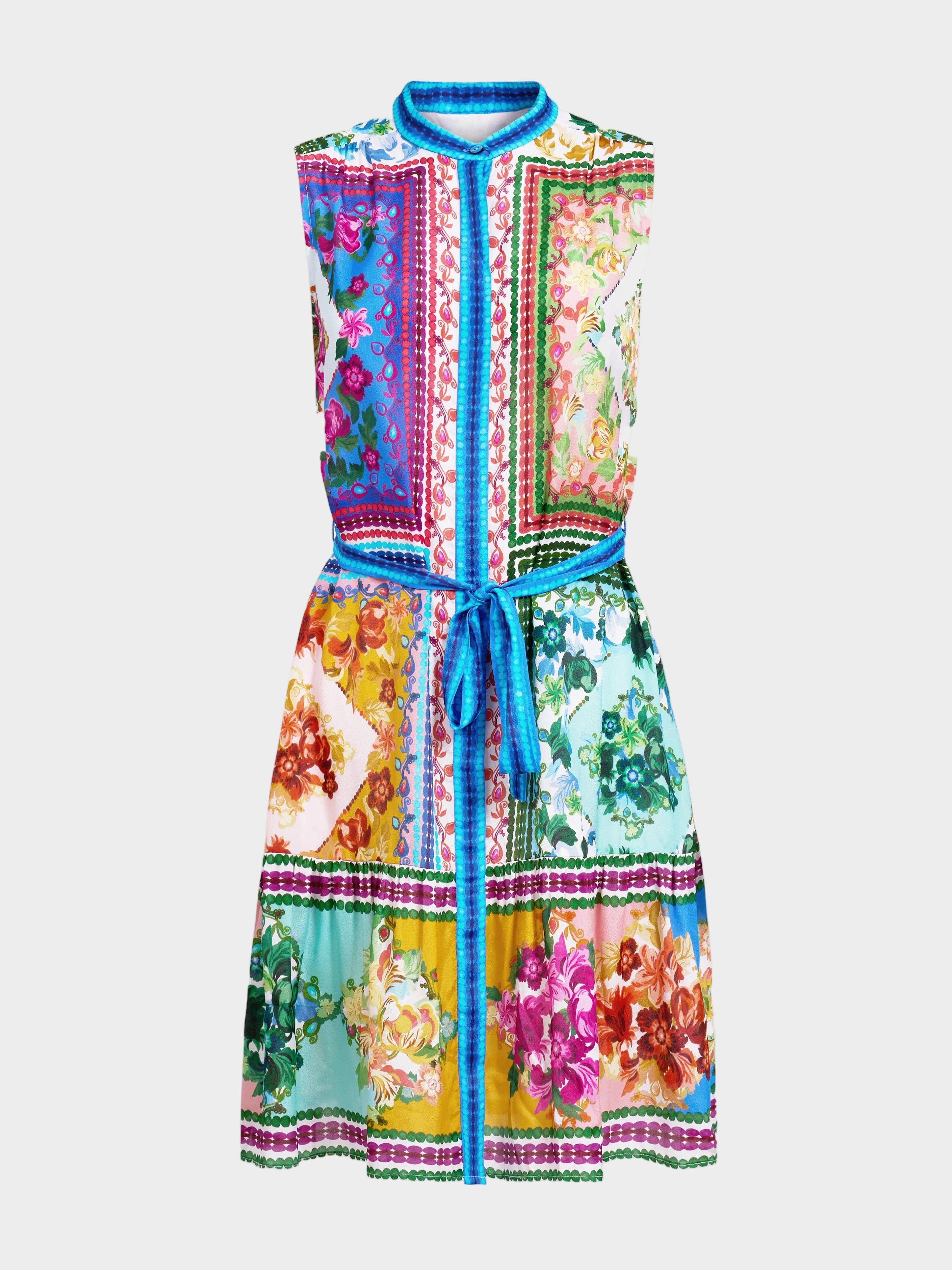 Tilly Dress in Bellis Patchwork Tilly Dress in Bellis Patchwork