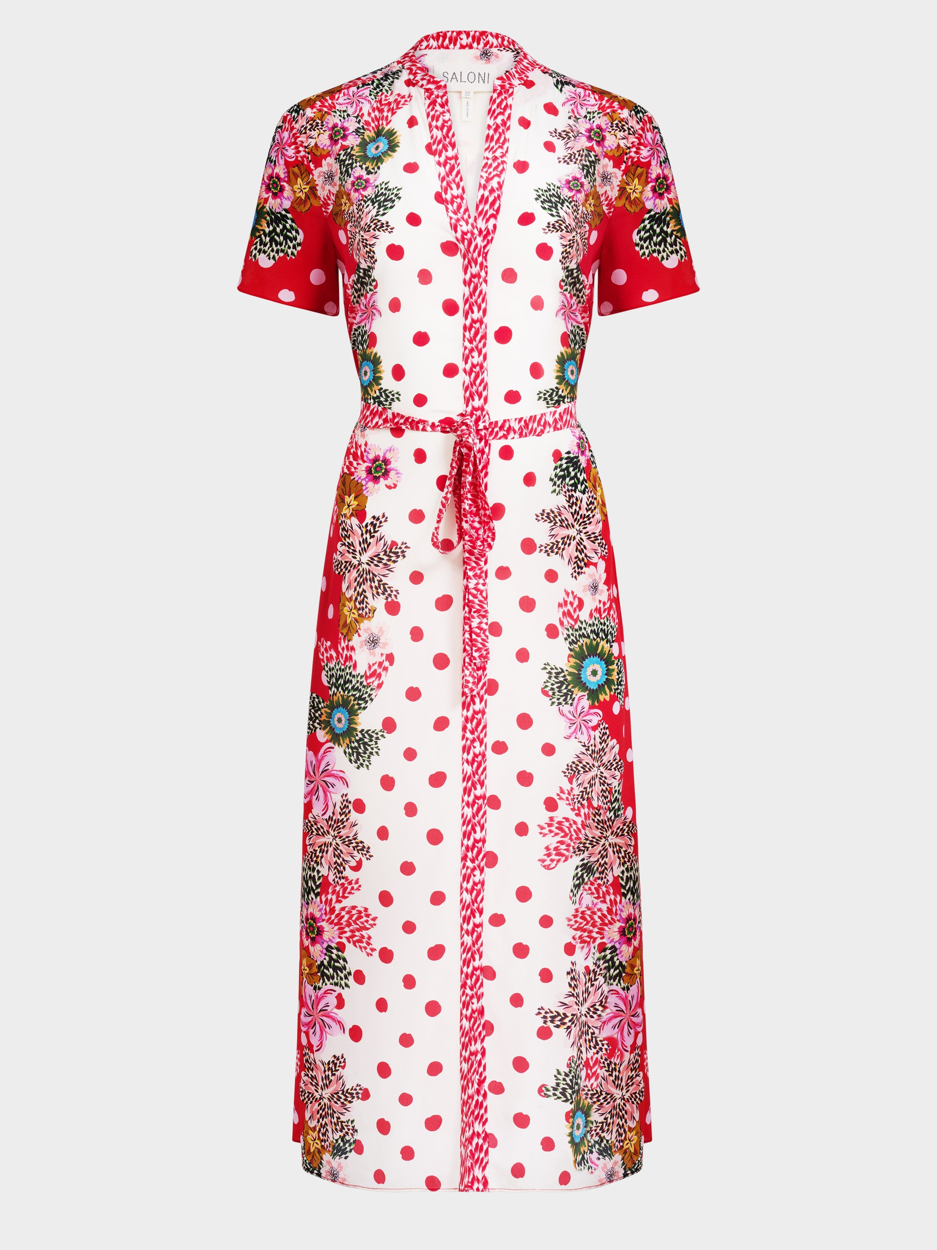 Vicki Dress in Plumeria Bloom – SALONI