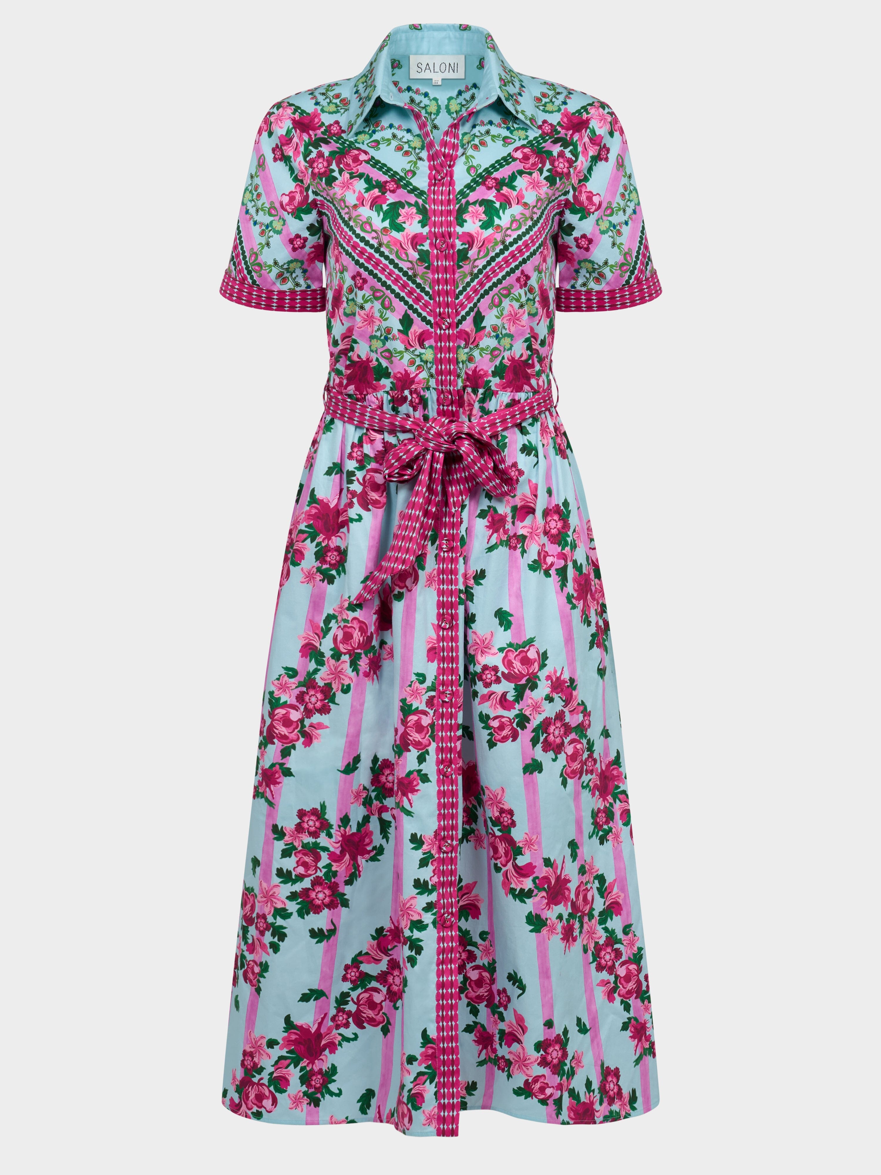 Vivienne Dress in Bellis Ornamental SALONI Vivienne Dress in Bellis Ornamental SALONI