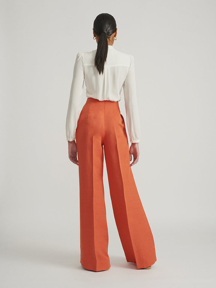 Load image into Gallery viewer, Walli Trouser in Terracotta