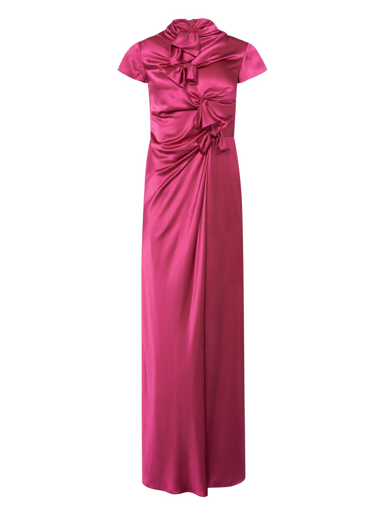 Load image into Gallery viewer, Kelly Long Dress in Pink Flambé