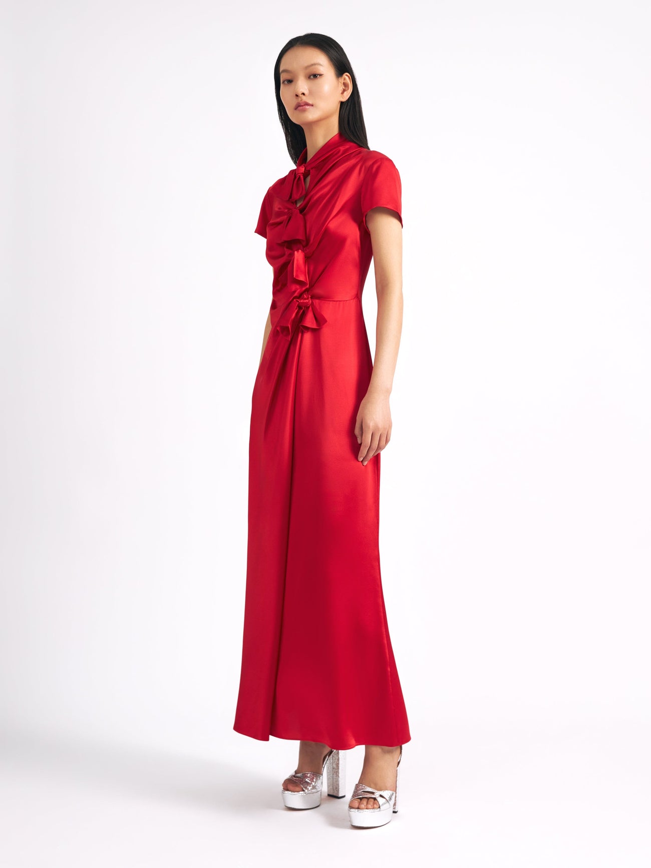 Load image into Gallery viewer, Kelly Dress in Scarlet