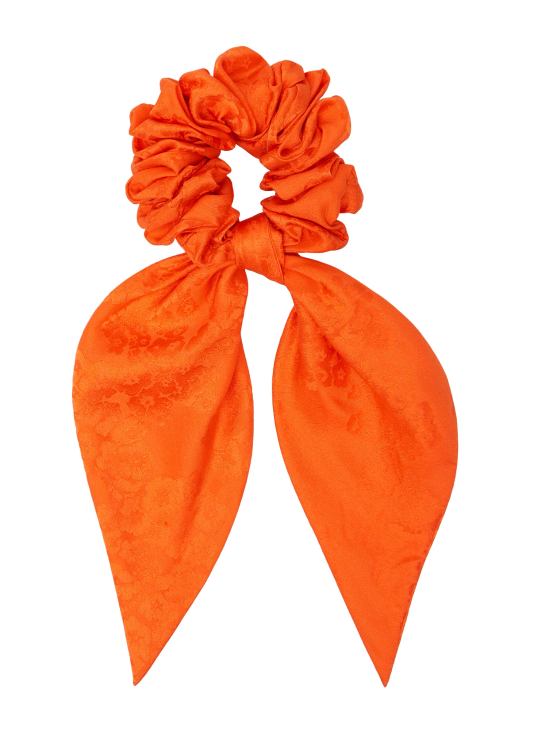 Scarf Scrunchie in Orange