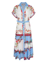 Riya B Dress in Zinnia Grove