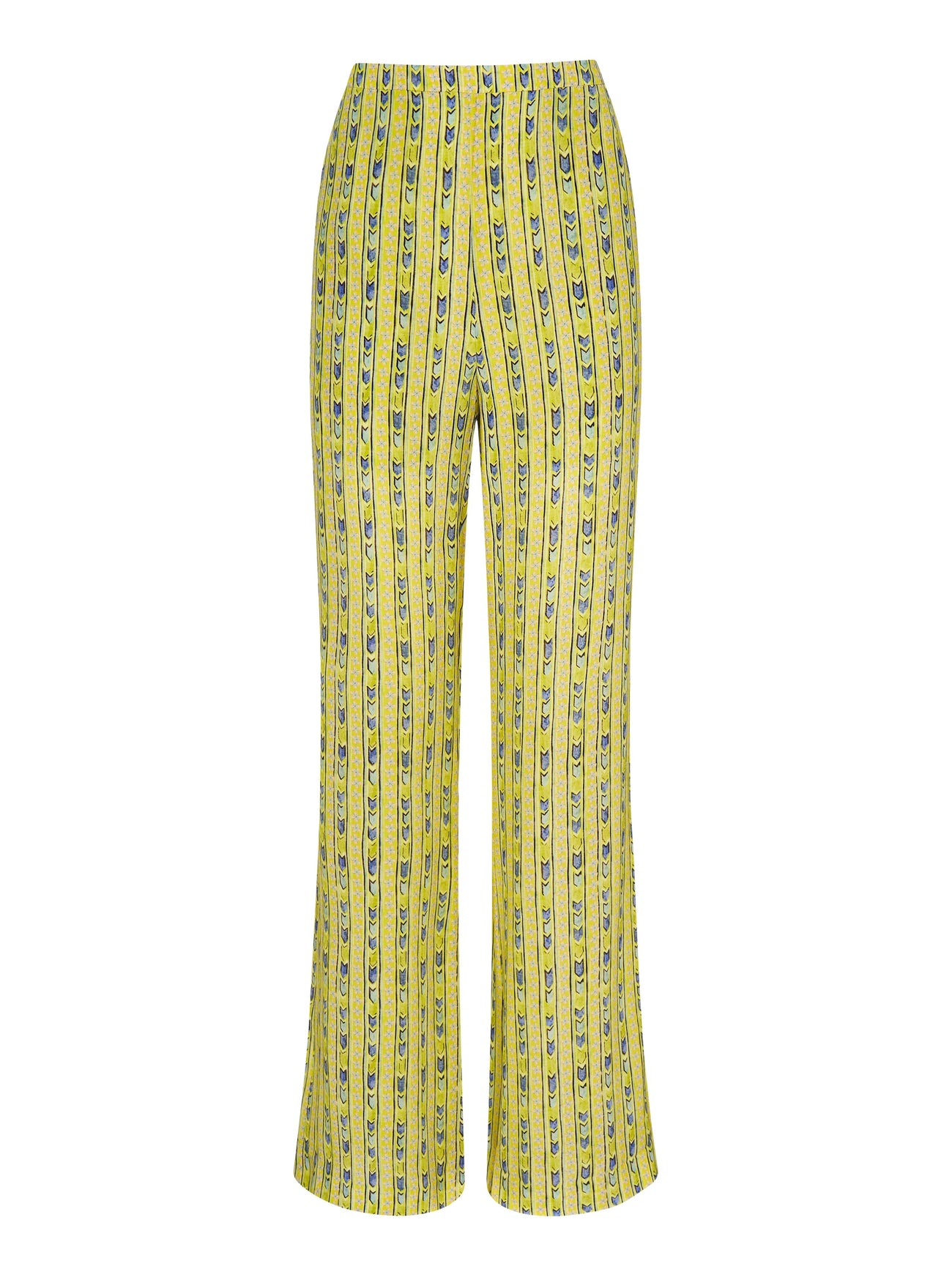 Load image into Gallery viewer, Jamie Trousers in Faience Floral Lime