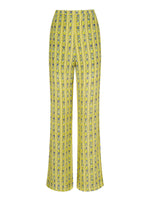Jamie Trousers in Faience Floral Lime