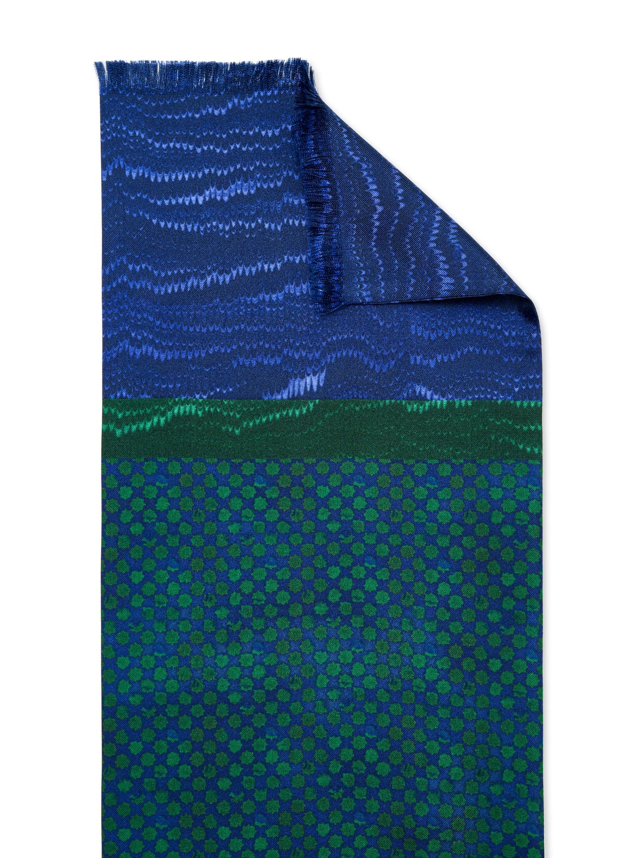 Load image into Gallery viewer, Men&#39;s Tuxedo Scarf in Navy Cactus