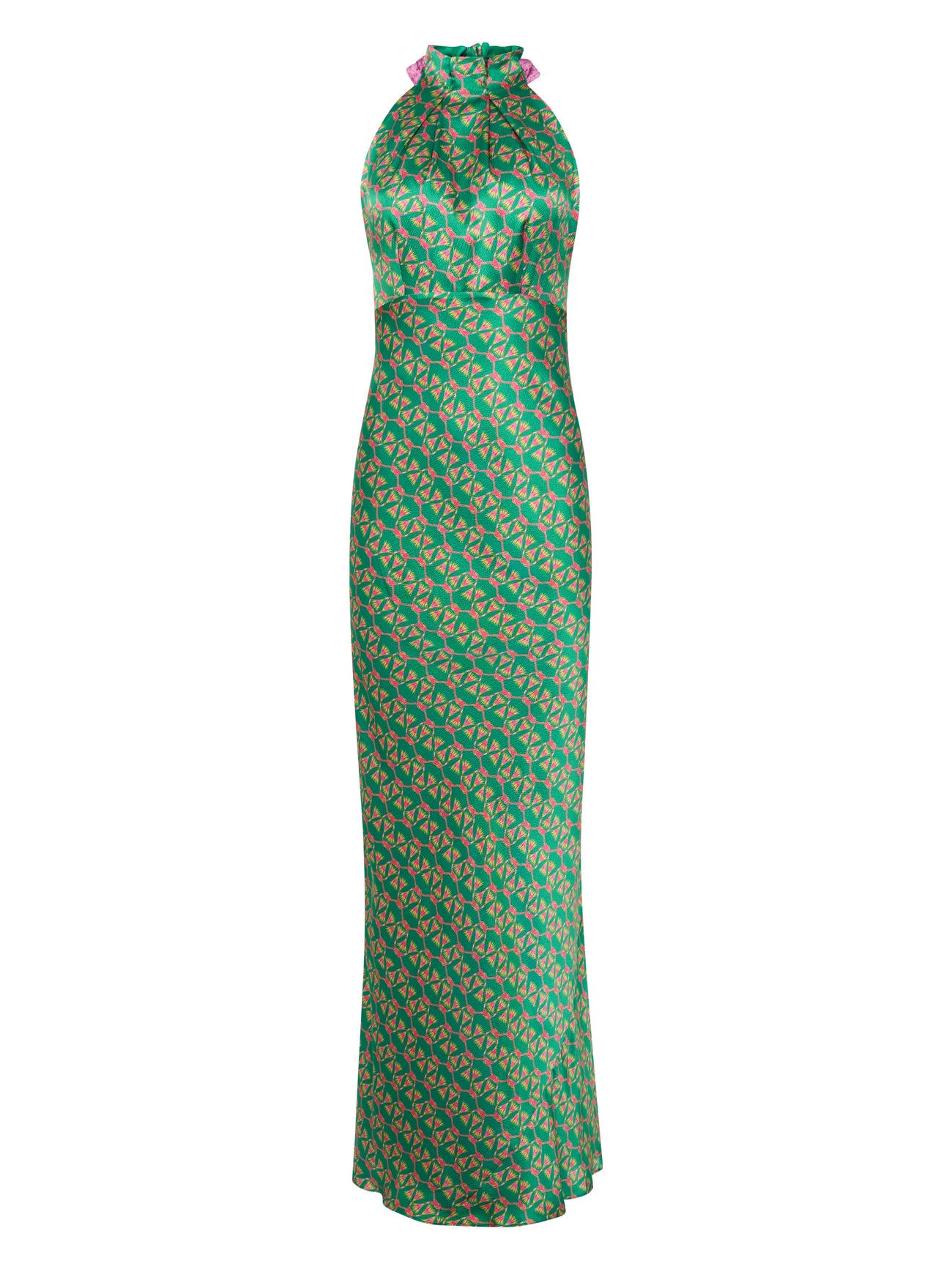 Load image into Gallery viewer, Michelle Dress in Emerald Reed