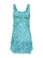 Chandra Short Dress in Mist Blue