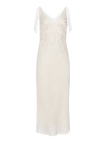 Amelie C Dress in Ivory Blossom Embroidery