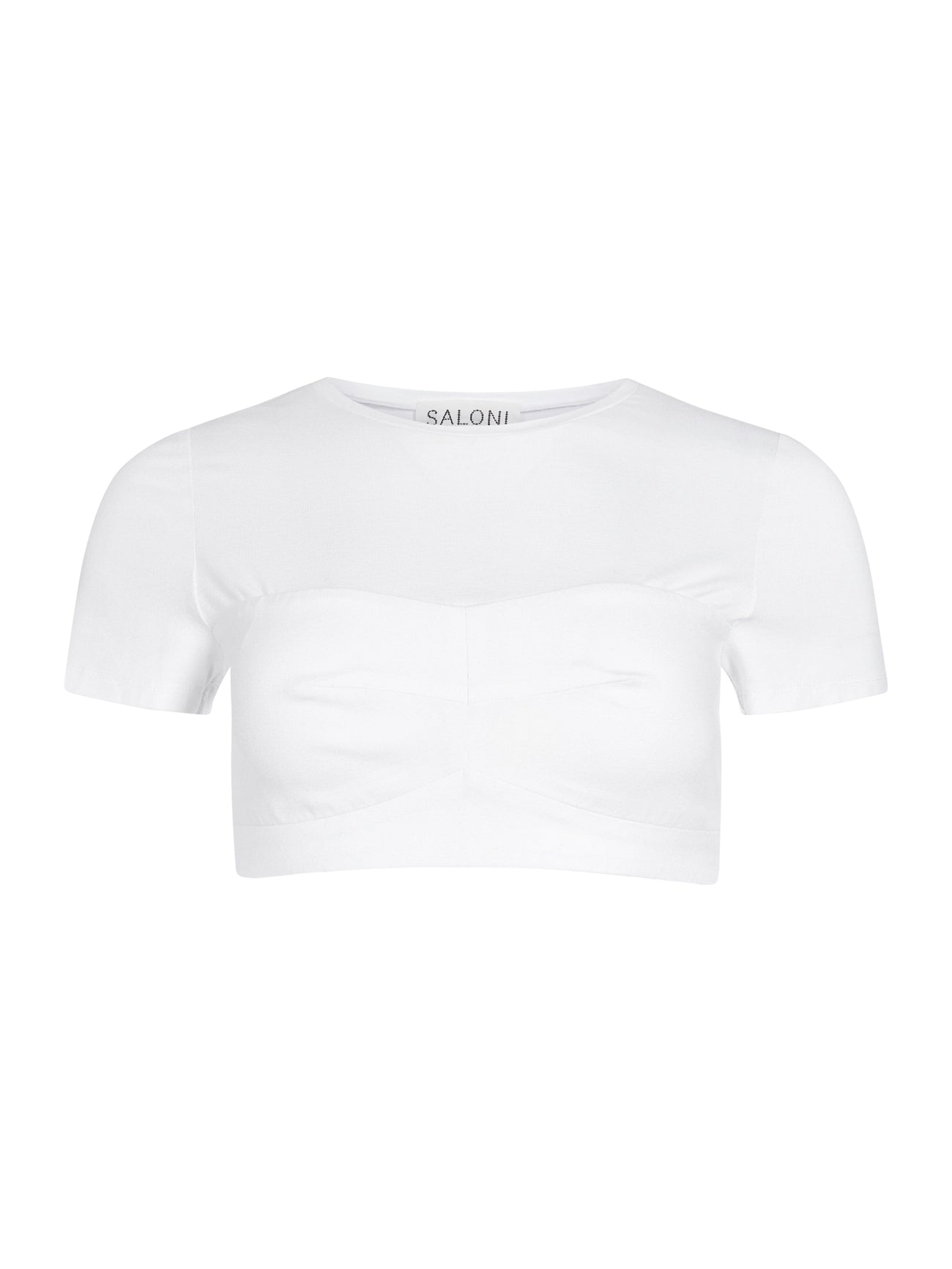 Load image into Gallery viewer, Rachel Choli T-Shirt in White