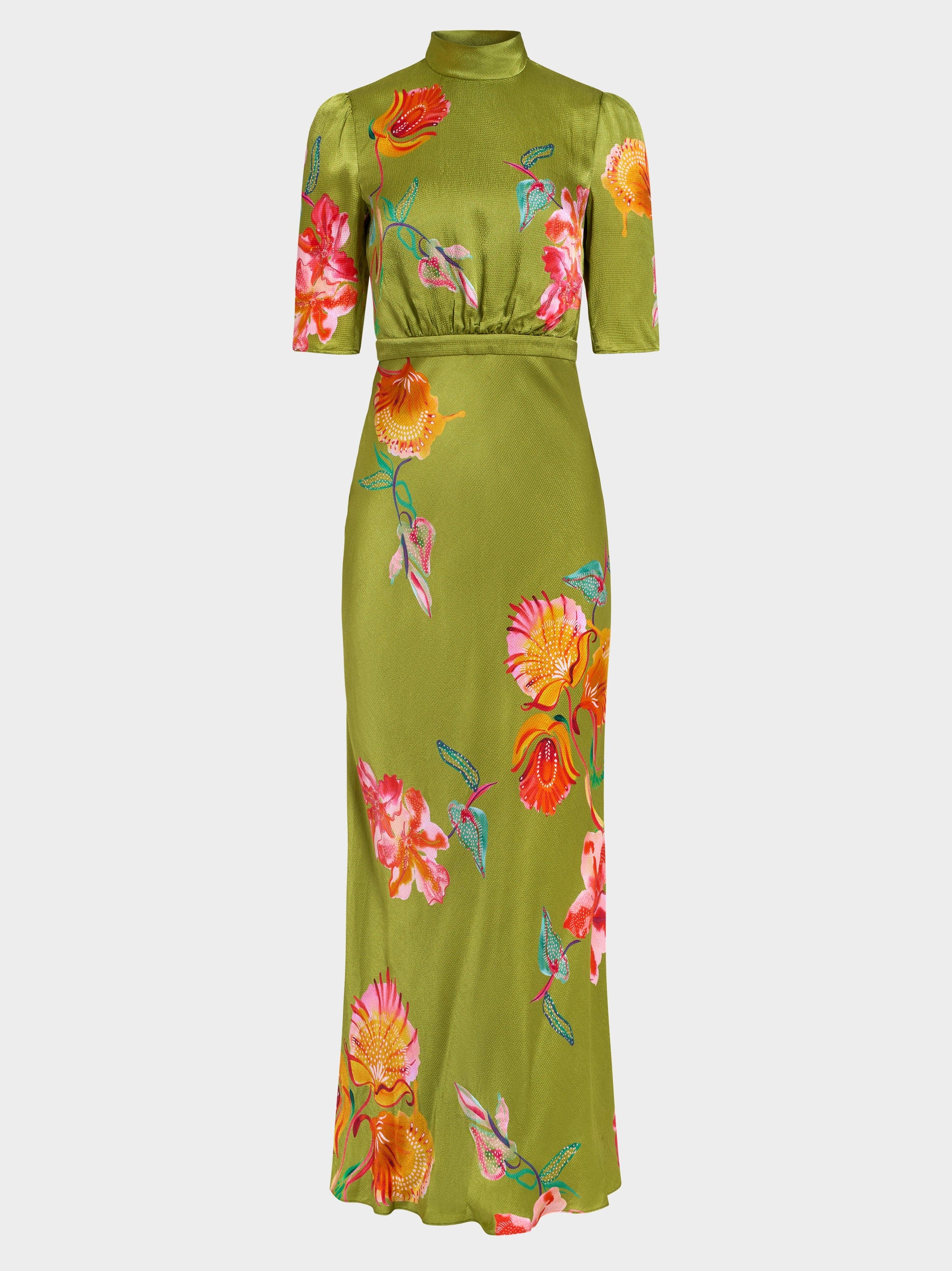 Adele B Dress in Lilia Garden
