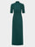 Adele B Dress in Forest Green