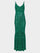 Aidan Long Dress in Emerald Green