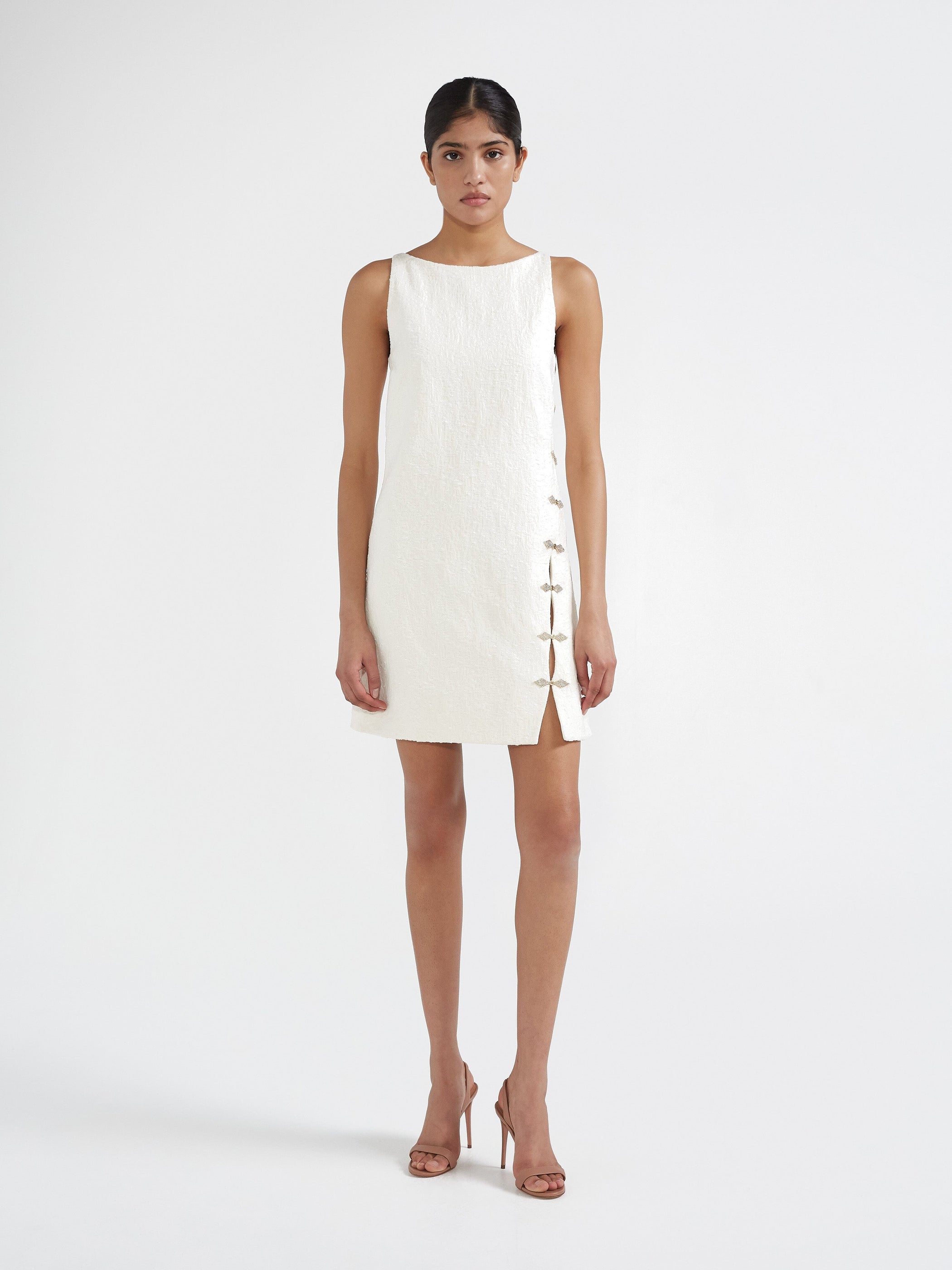 Alba Dress in Ivory