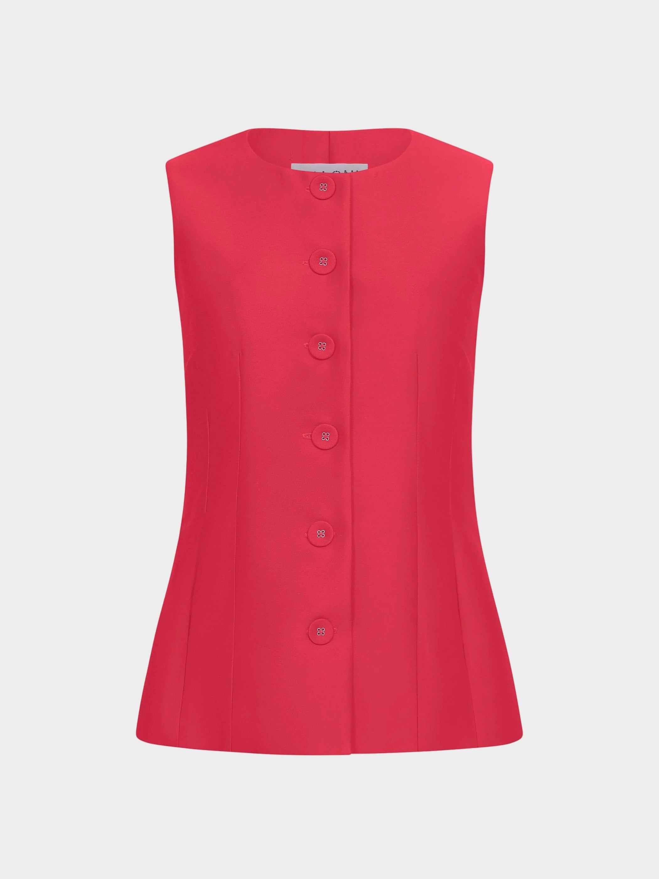 Alia Waiscoat in Fuchsia