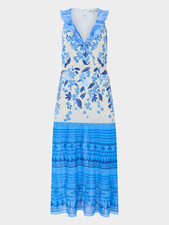 SALONI | RIYA B DRESS | ZINNIA RIVER | FINAL SALE