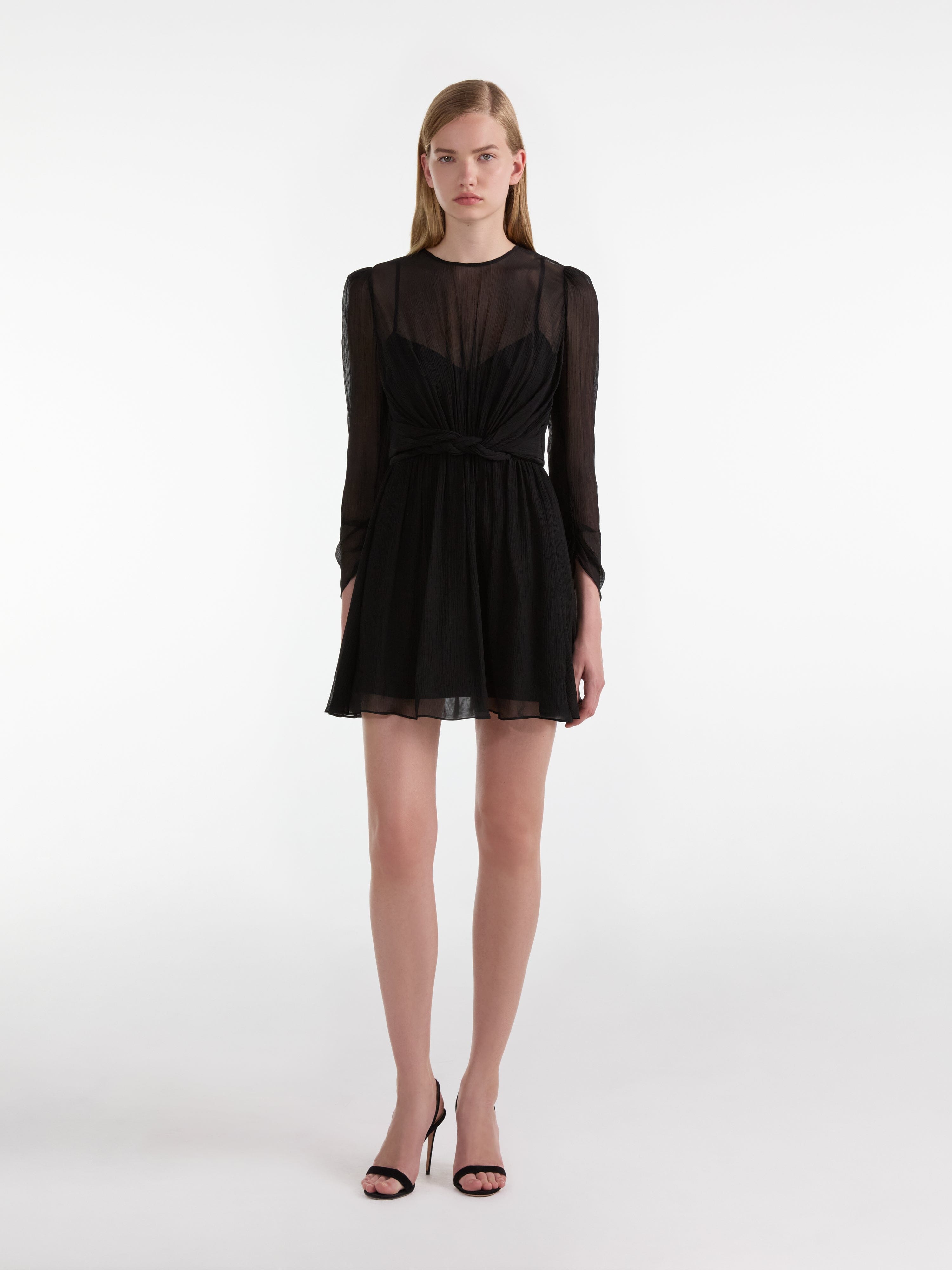 Blythe B Mini Dress in Black