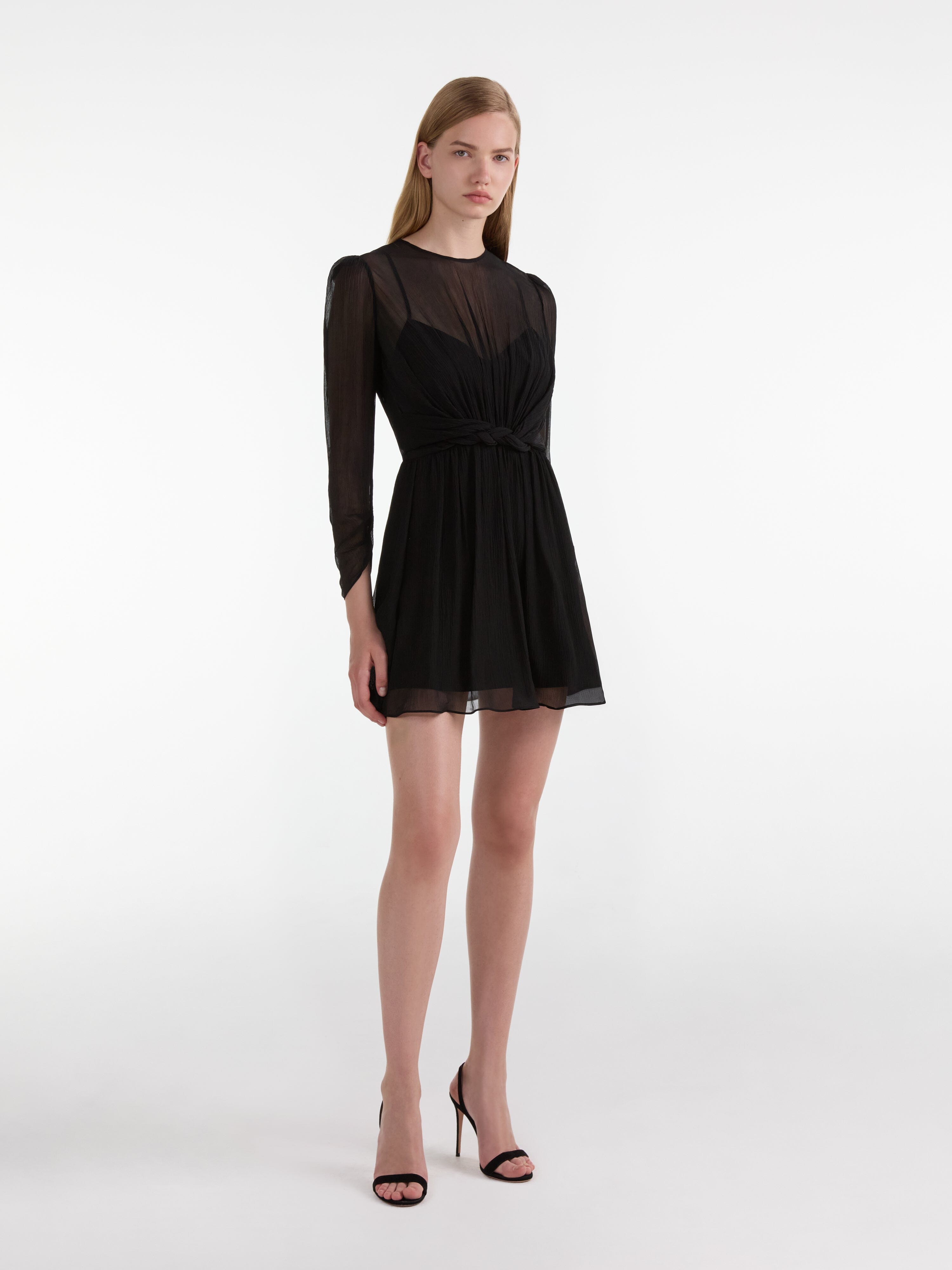 Blythe B Mini Dress in Black