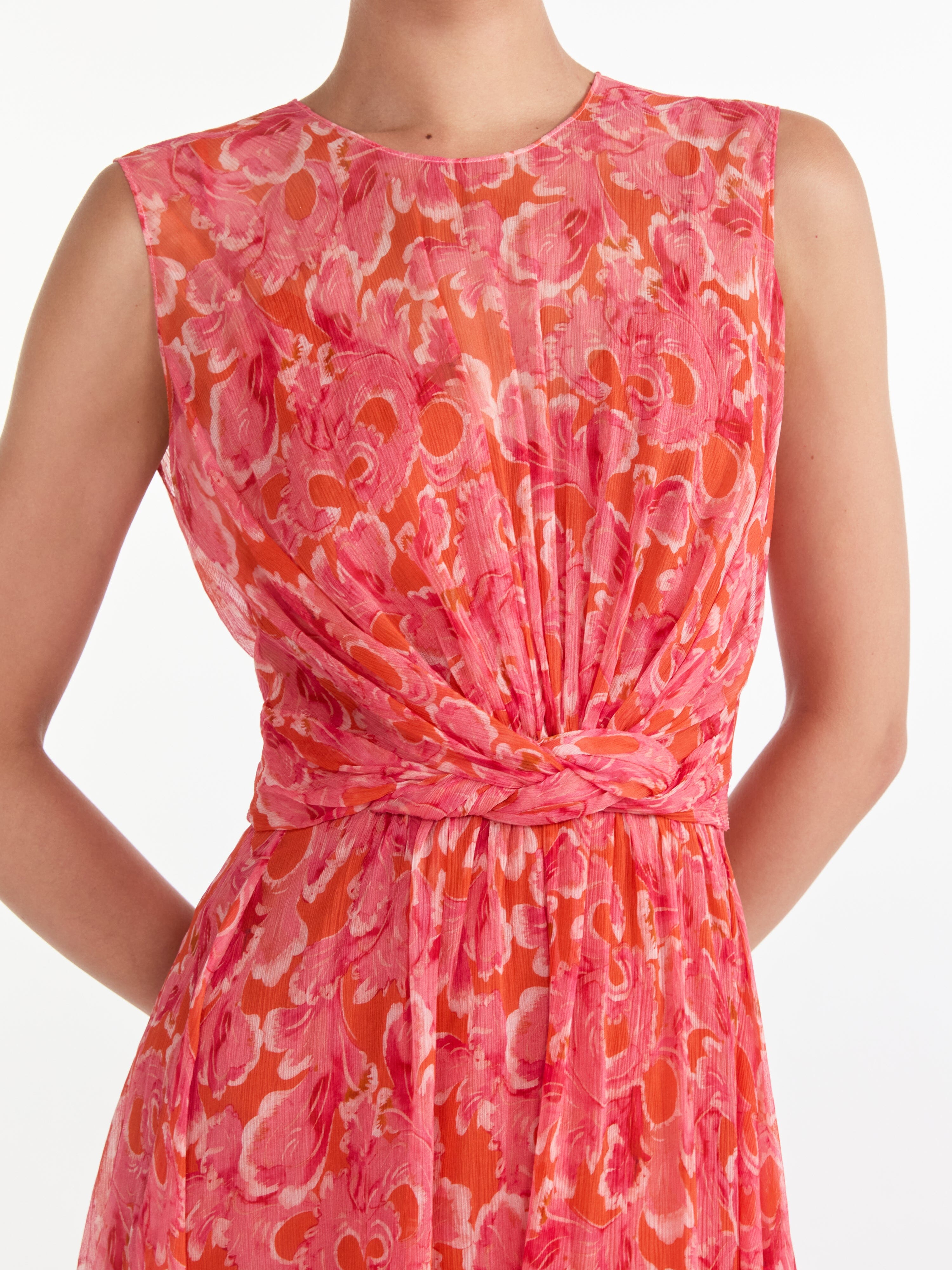 Blythe Dress in Traceri Rouge