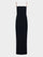 Bora Long C Dress in Black Rosette Embroidery