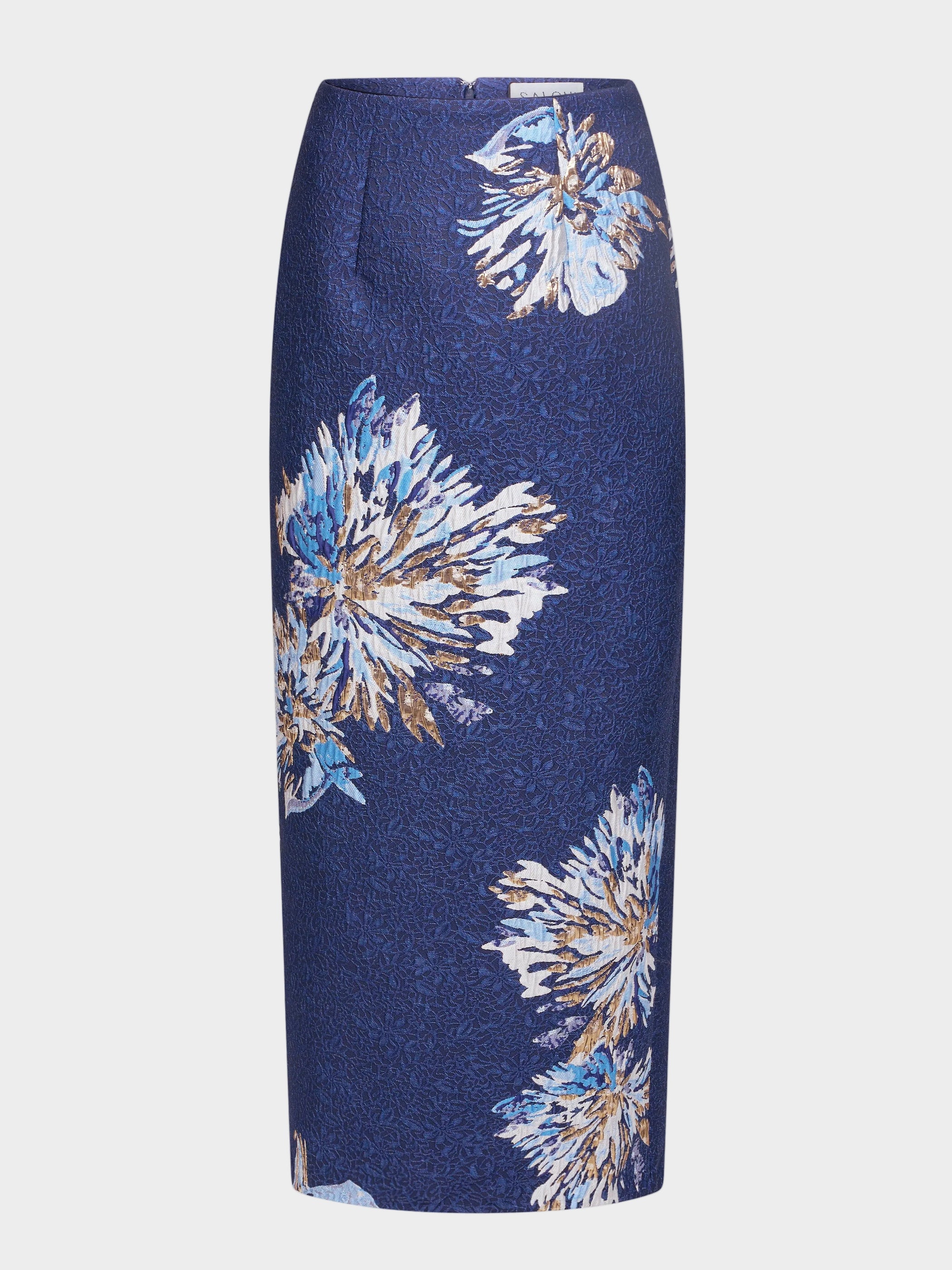 Bora Skirt in Painterly Dahlia