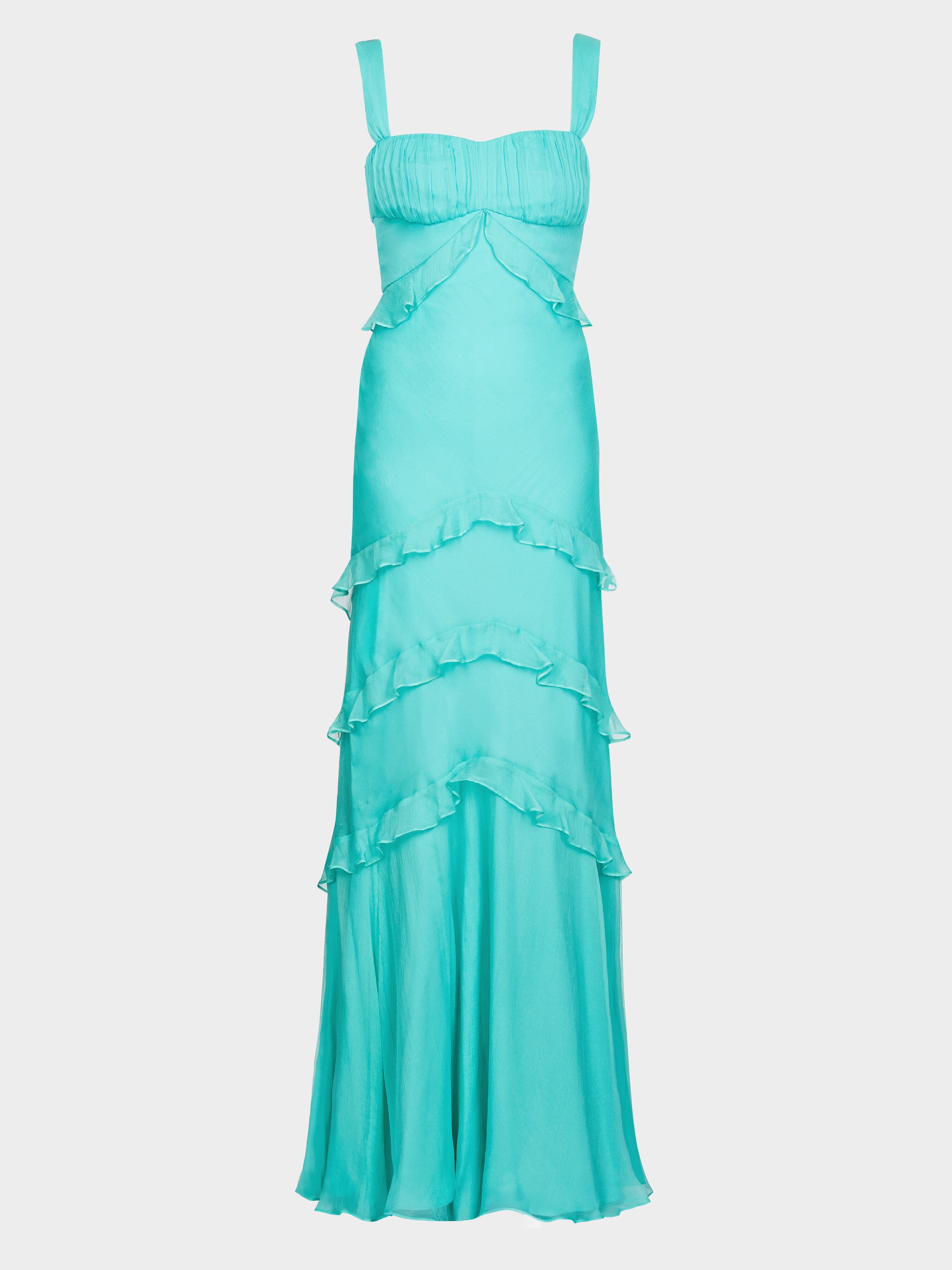 Chandra Dress in Mint