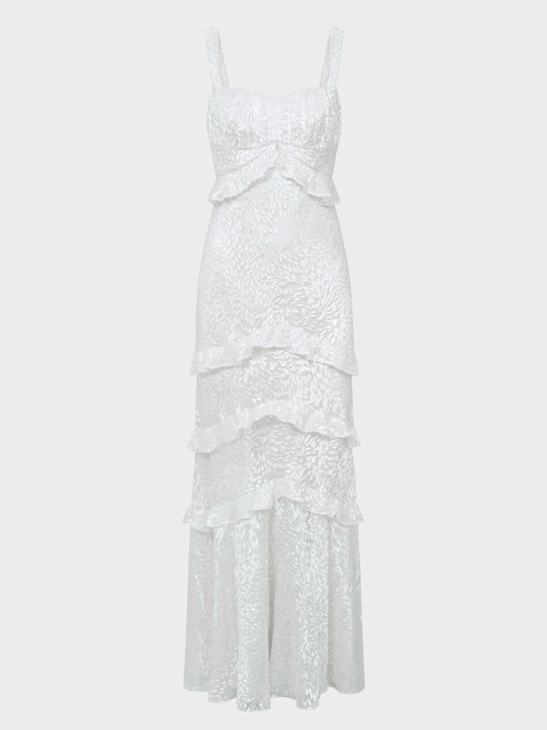 Chandra Dress in Ivory