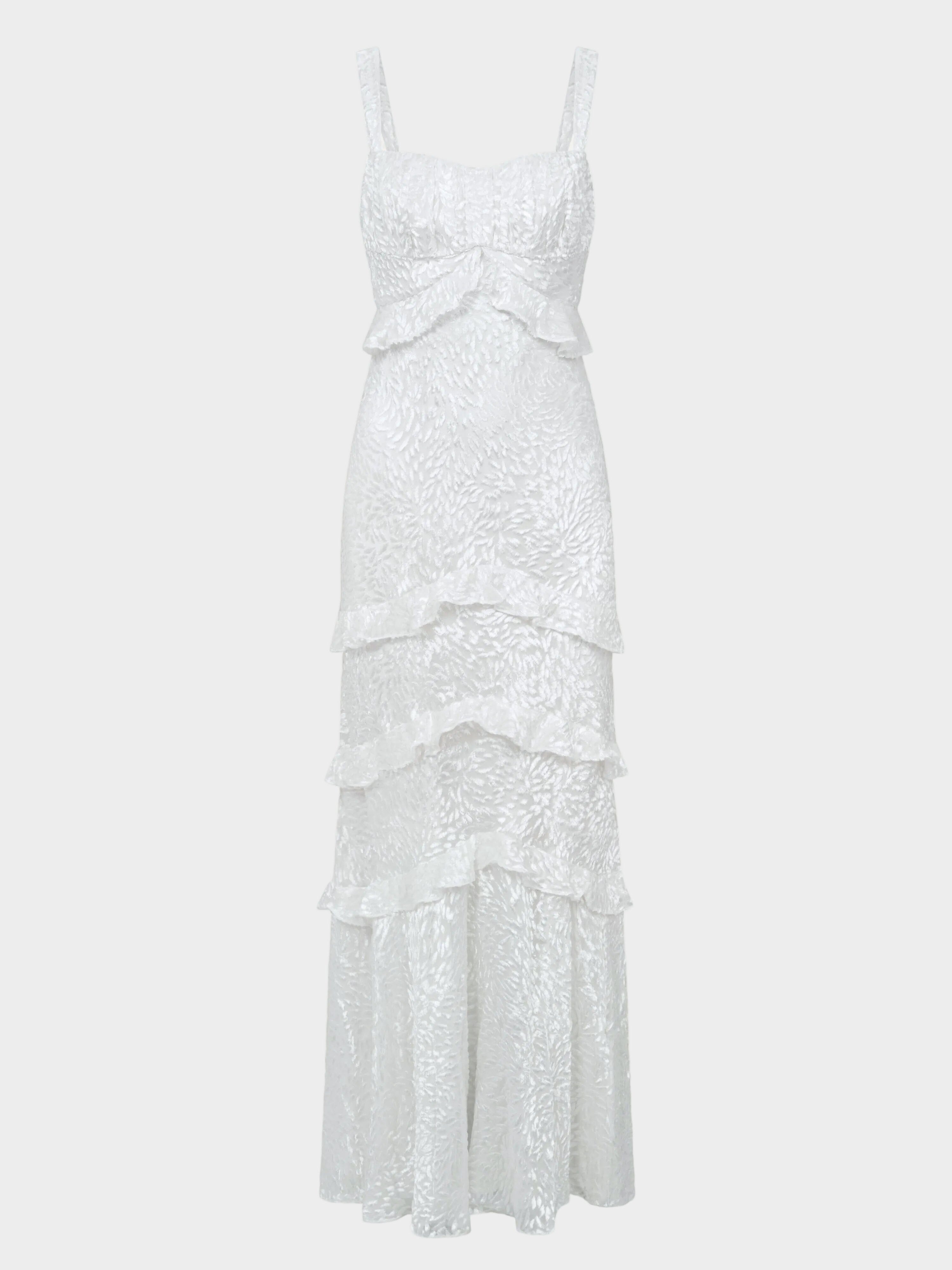 Chandra Dress in Ivory