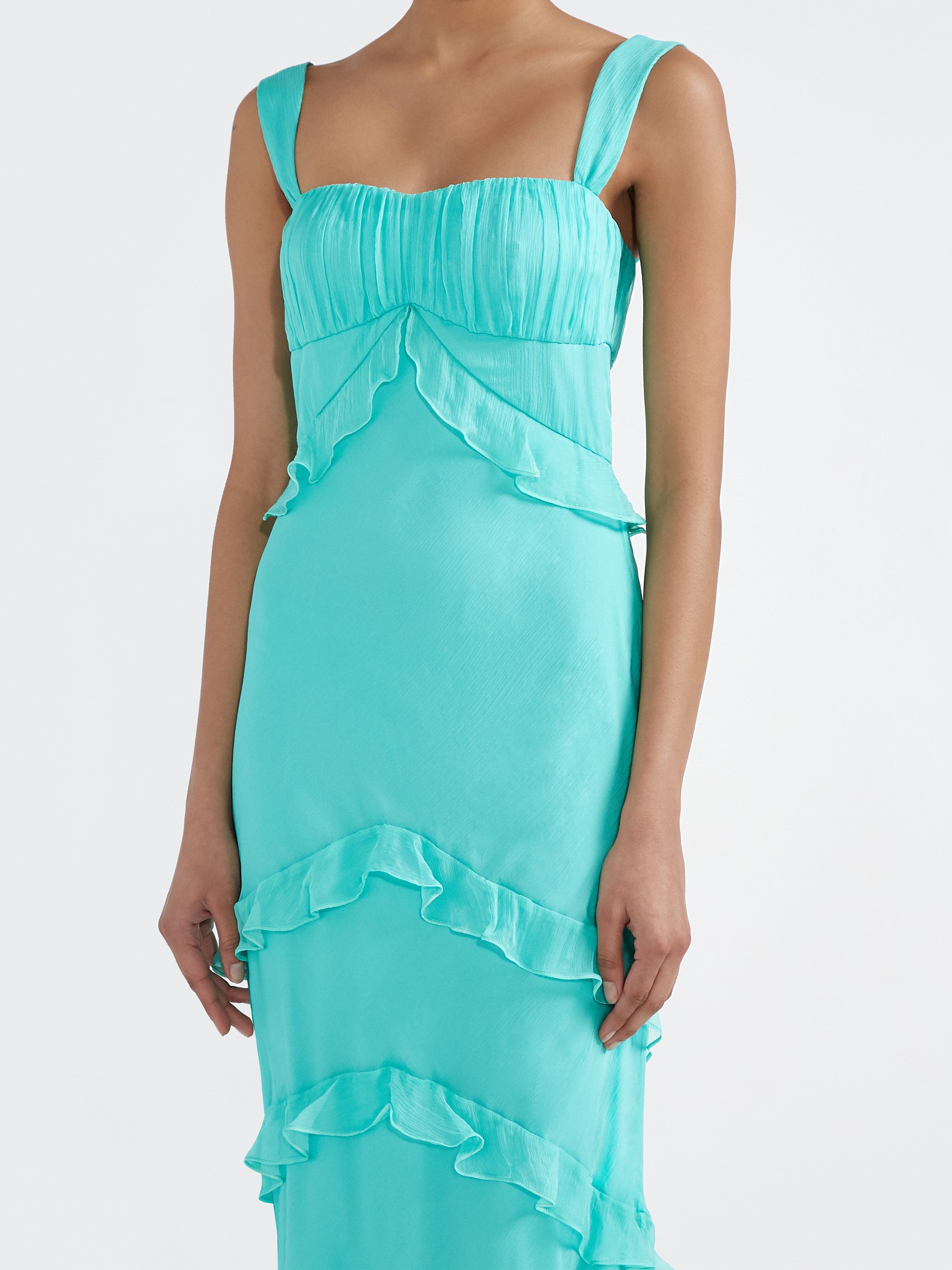 Chandra Dress in Mint