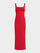 Chantal Long Dress in Scarlet