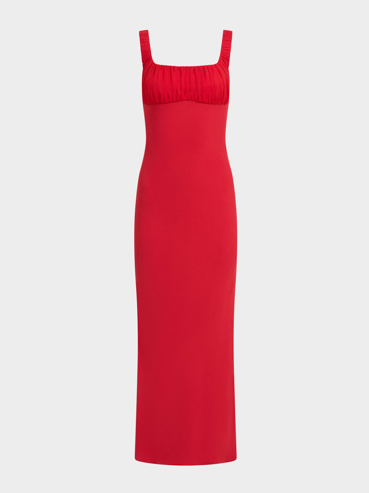 Chantal Long Dress in Scarlet