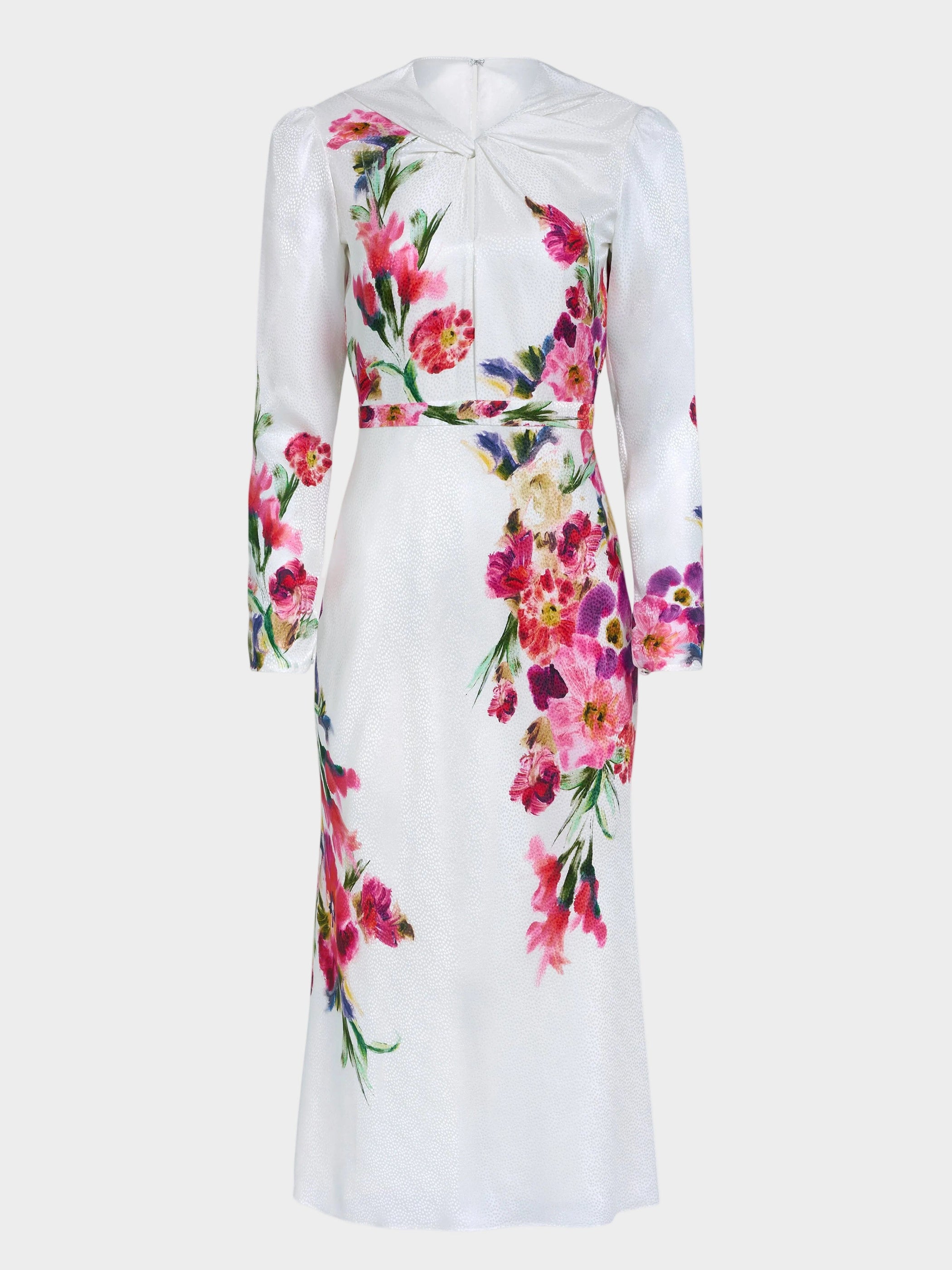 Claudia Midi Dress in Kanjiro Bloom