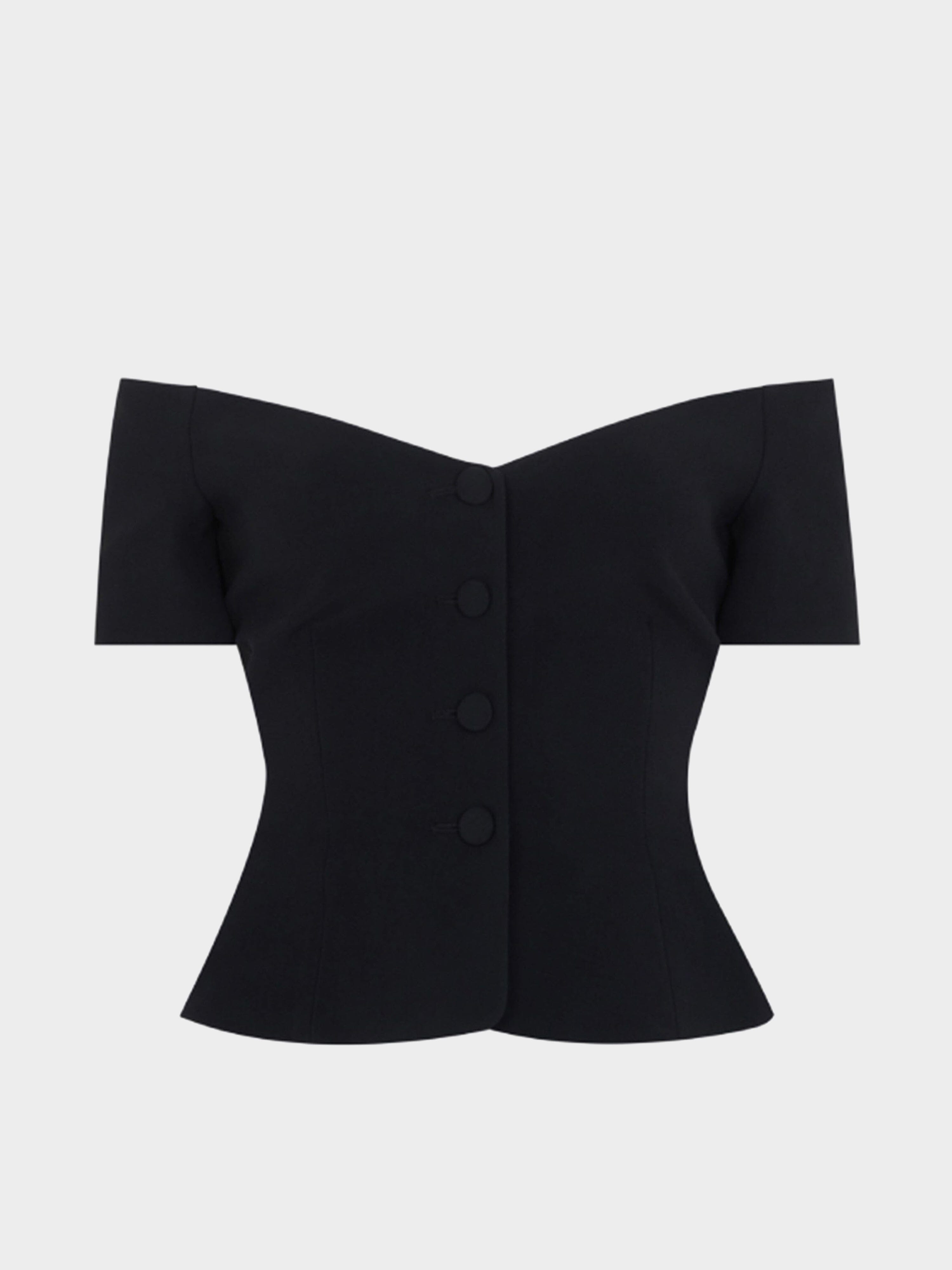 Clementine Top in Black