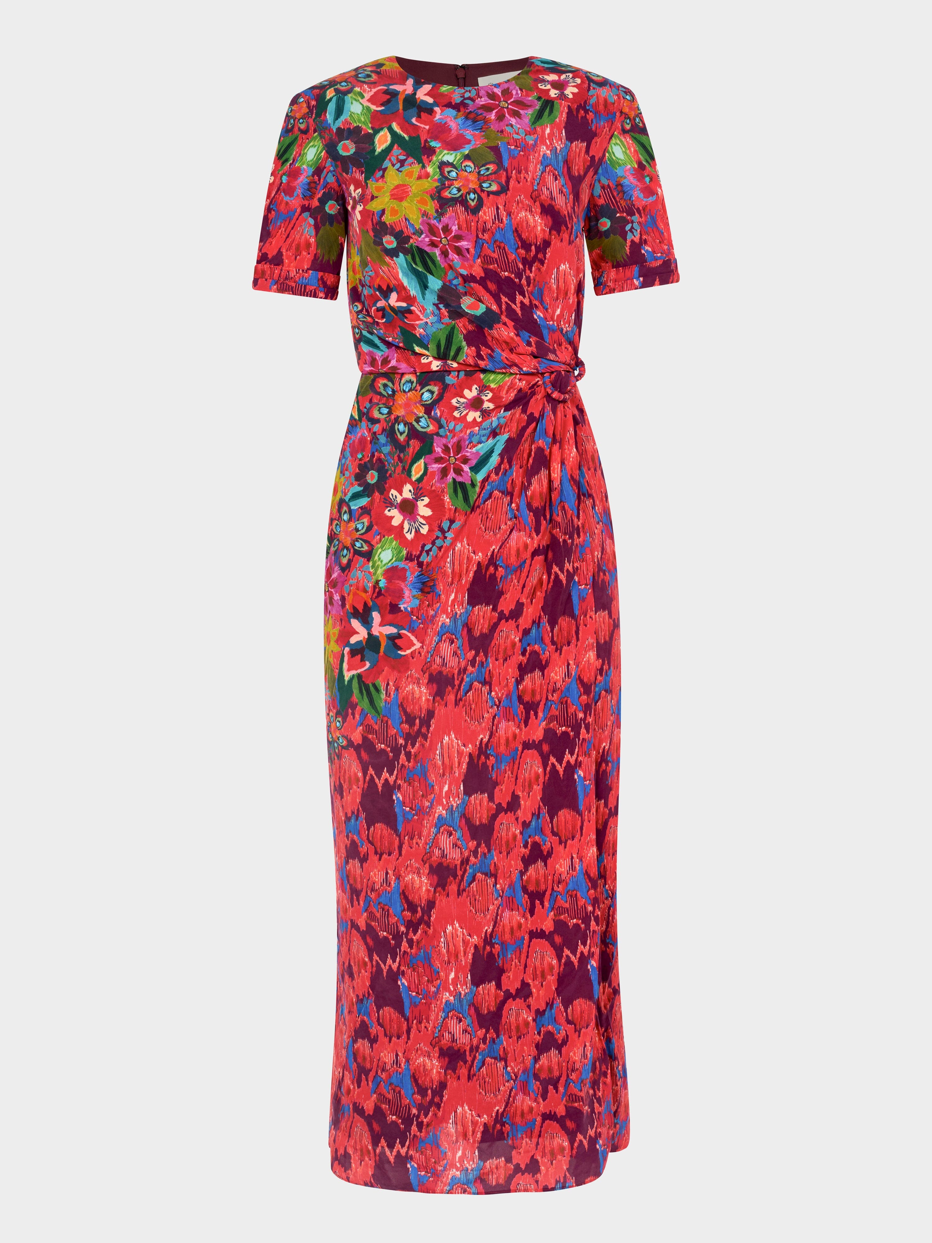 Devi Dress in Astilbe Meadow